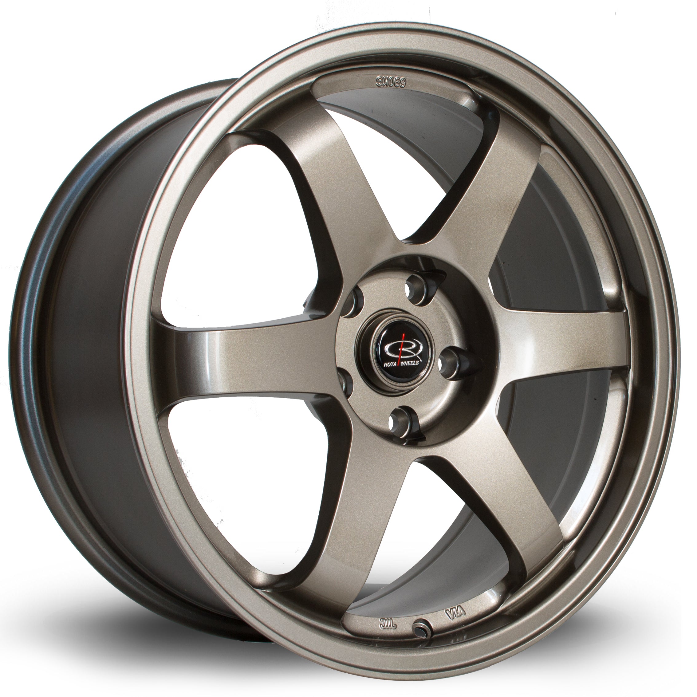 Rota Grid, 18 x 8.5 inch, 5x100 PCD, ET44 in Bronze, Single Wheel