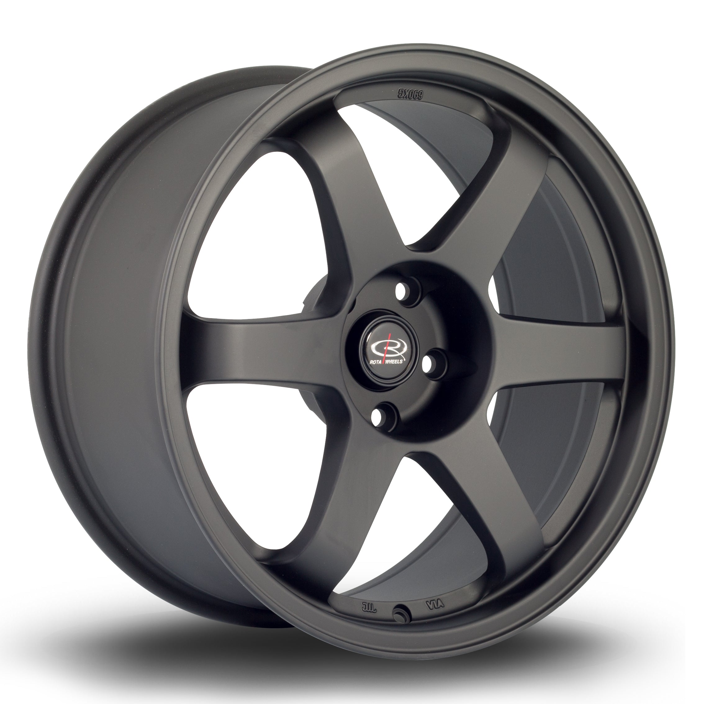 Rota Grid, 18 x 8.5 inch, 5x108 PCD, ET42 in Flat Black 2, Single Wheel
