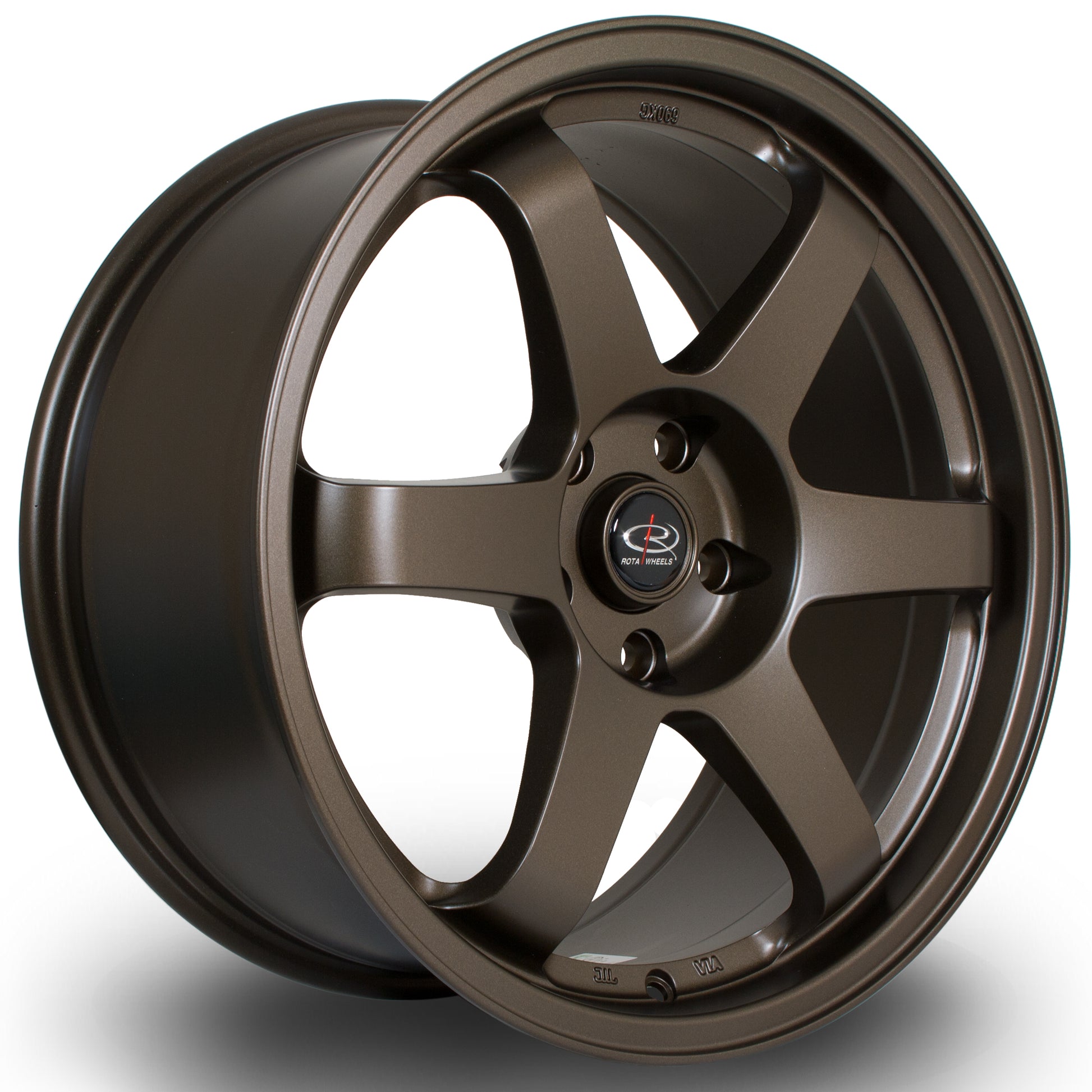 Rota Grid, 18 x 8.5 inch, 5100 PCD, et35 in MBronze3 Single Rim