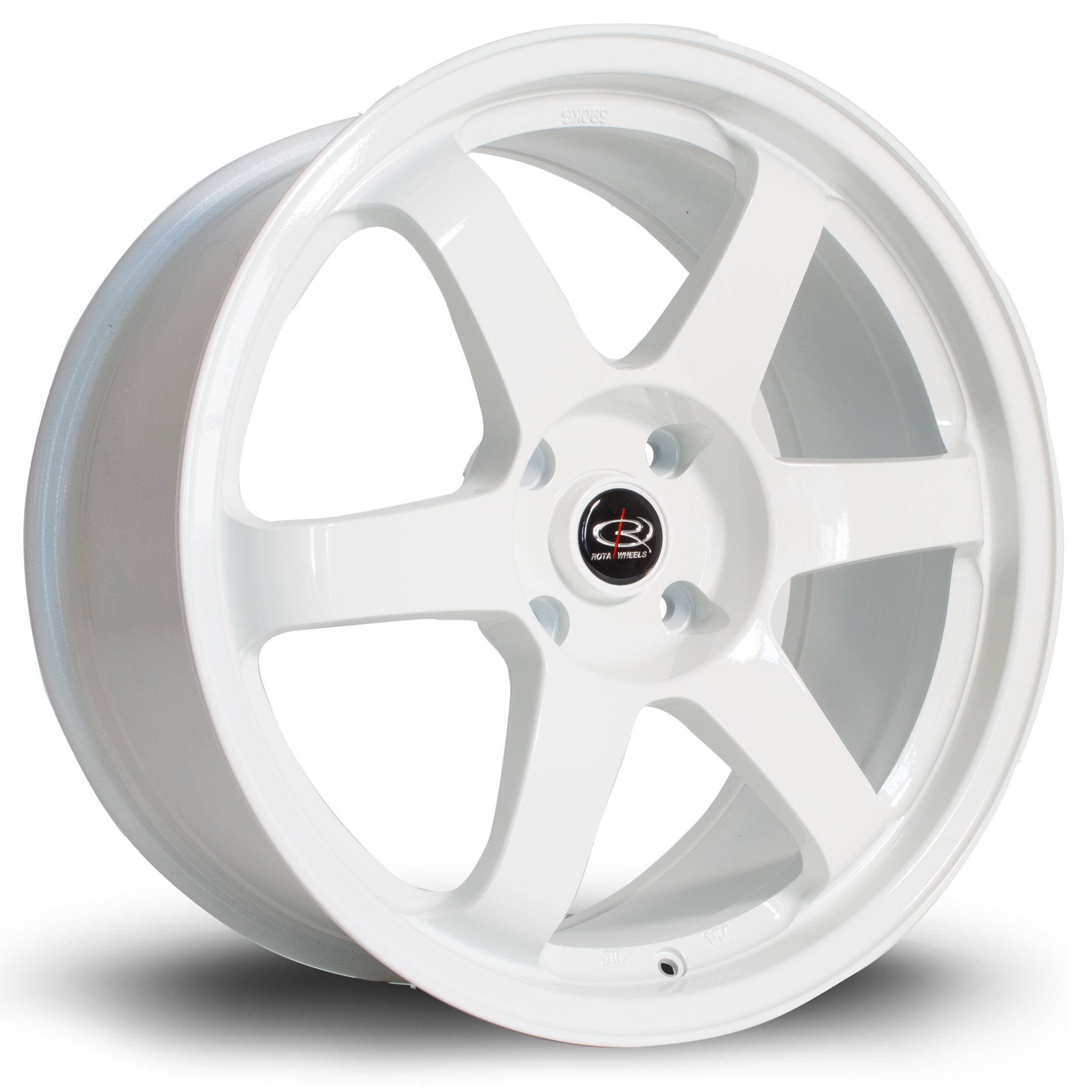 Rota Grid, 18 x 8.5 inch, 5x100 PCD, ET44 in White, Single Wheel