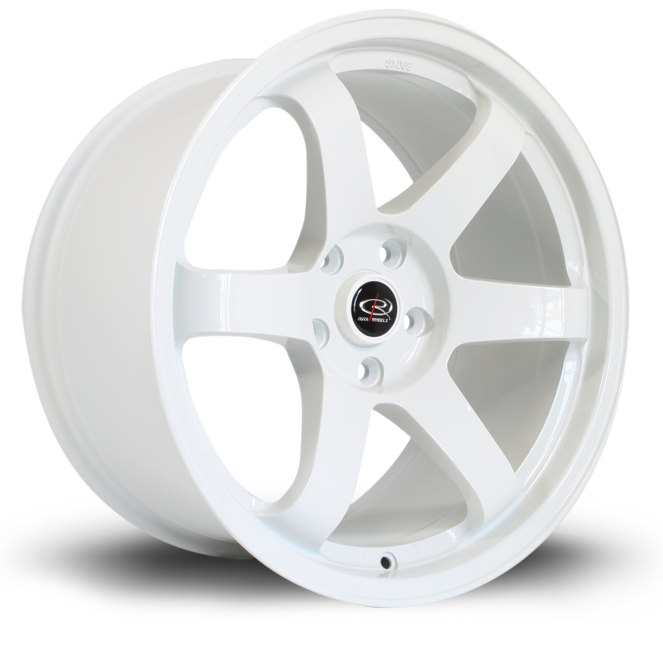 Rota Grid, 18 x 9.5 inch, 5x114 PCD, ET30 in White, Single Wheel