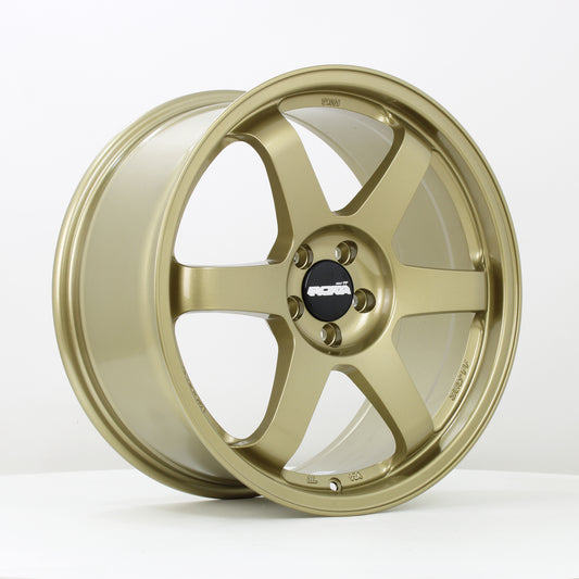 Rota Grid FF, 18 x 8.5 inch, 5114 PCD, et44 in Gold Single Rim