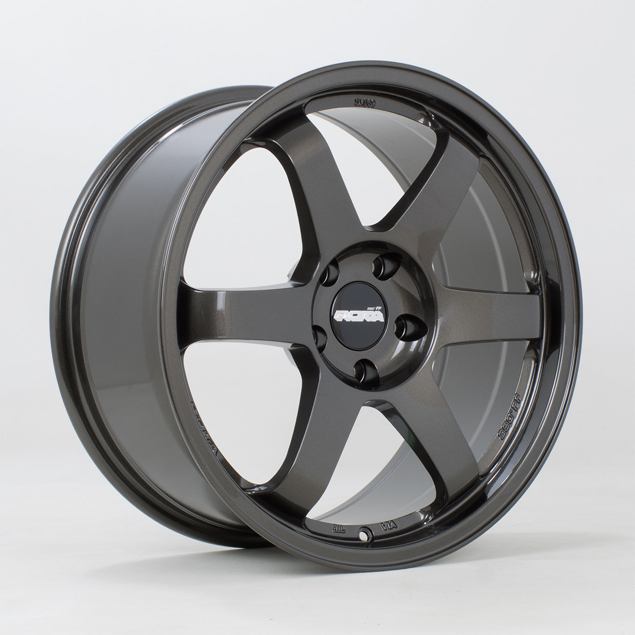 Rota Grid FF, 18 x 8.5 inch, 5114 PCD, et35 in Gunmetal Single Rim ...