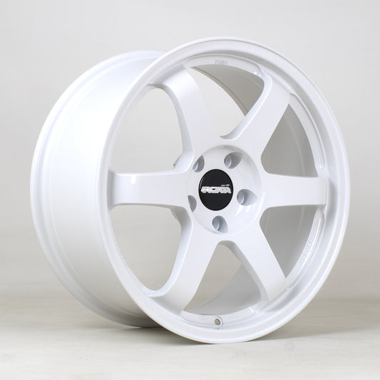 Rota Grid FF, 18 x 8.5 inch, 5114 PCD, et35 in White Single Rim