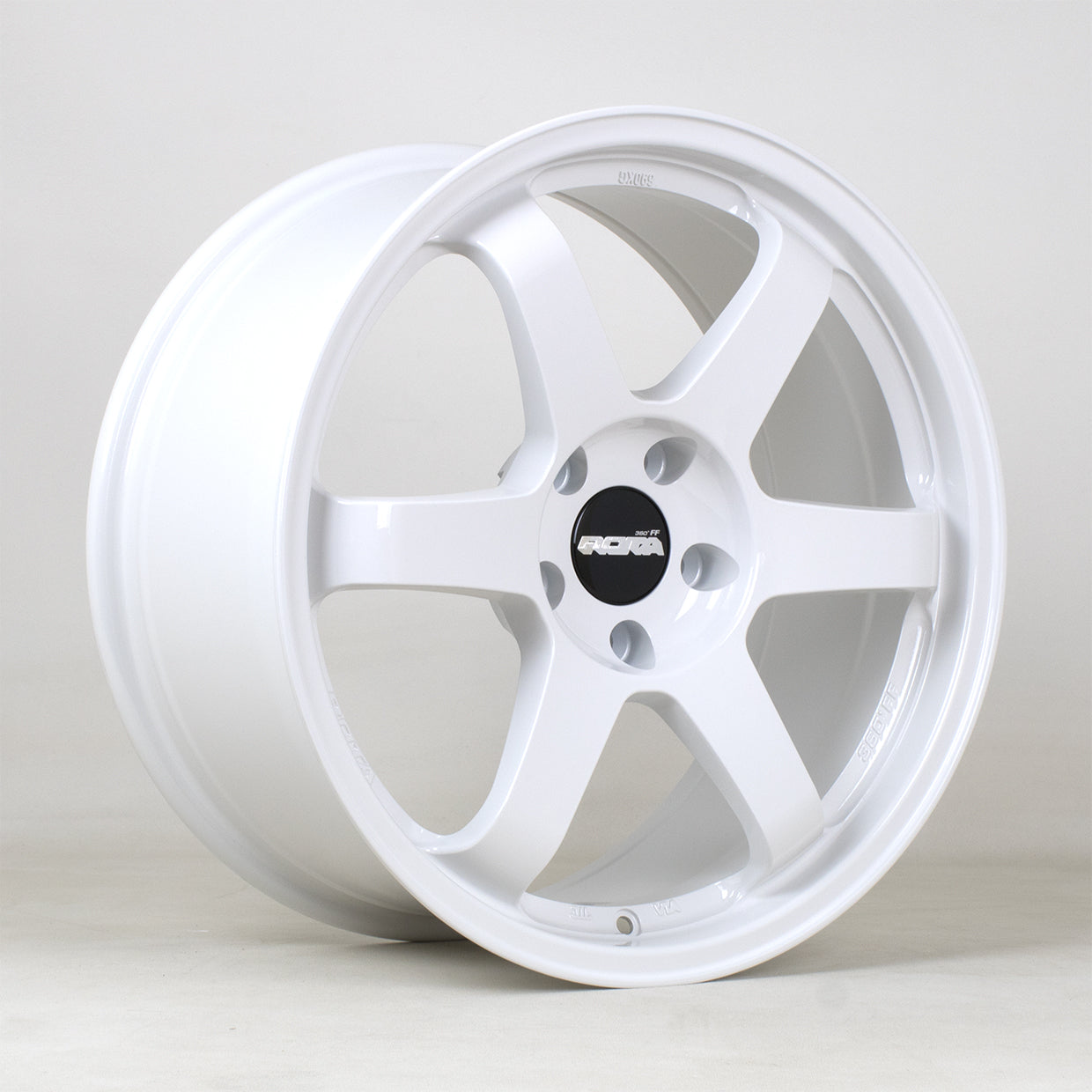 Rota Grid FF, 18 x 8.5 inch, 5114 PCD, et44 in White Single Rim