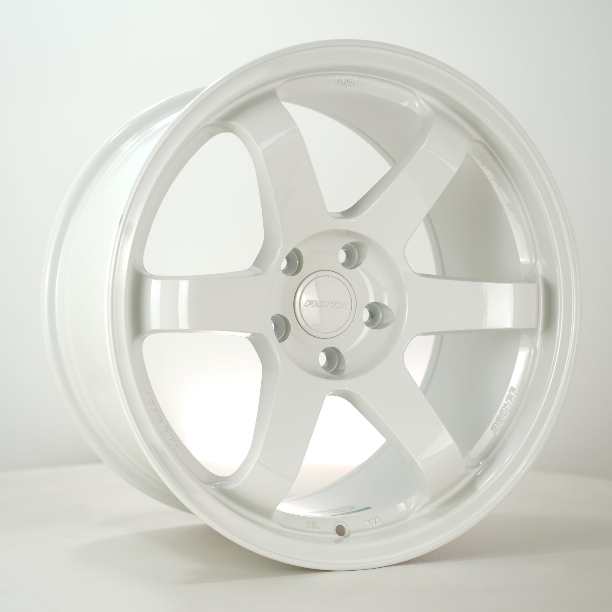 Rota Grid FF, 18 x 9.5 inch, 5x114 PCD, ET20 in White, Single Wheel