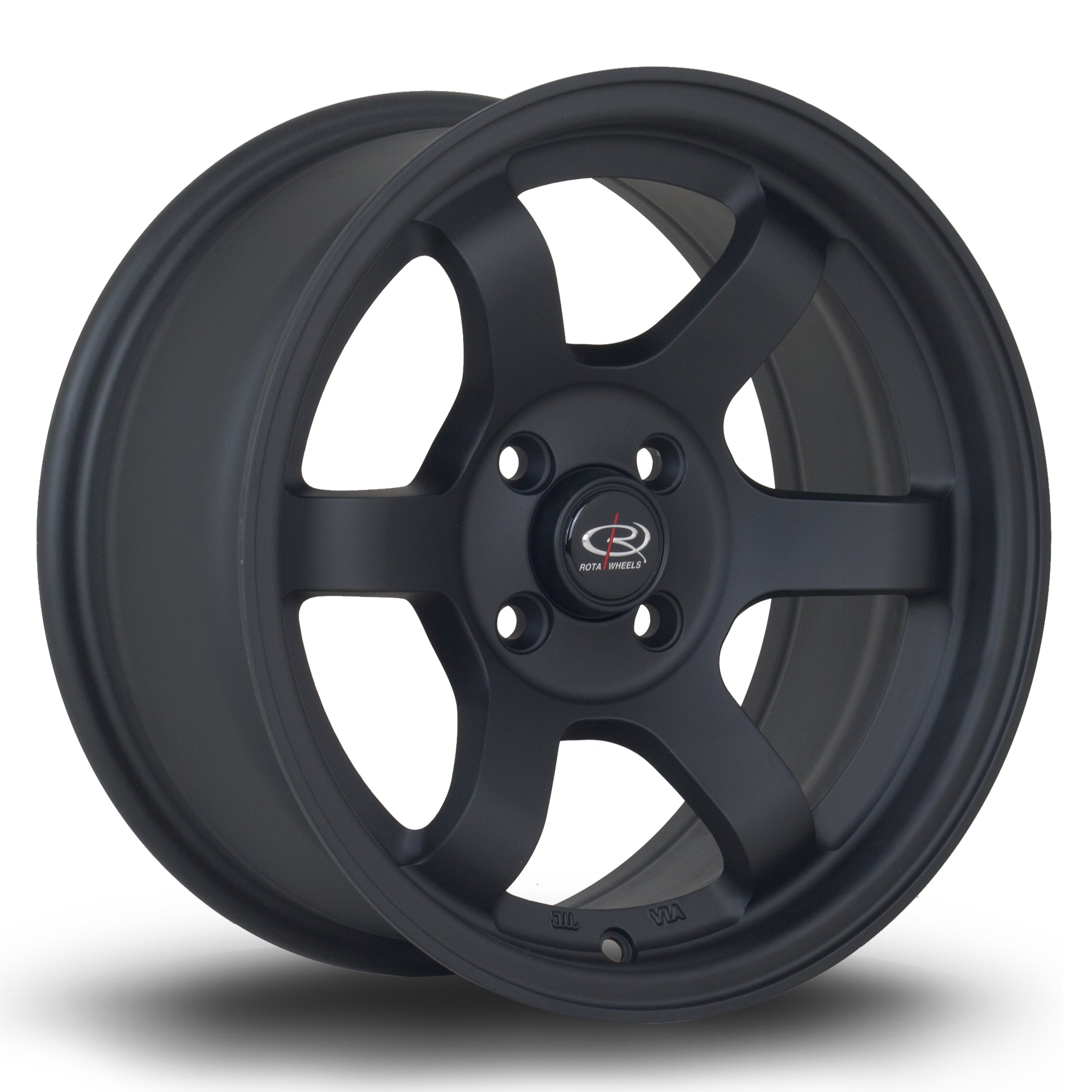Rota Grid Max, 15 x 7 inch, 5x114 PCD, ET20 in Flat Black 2, Single Wheel
