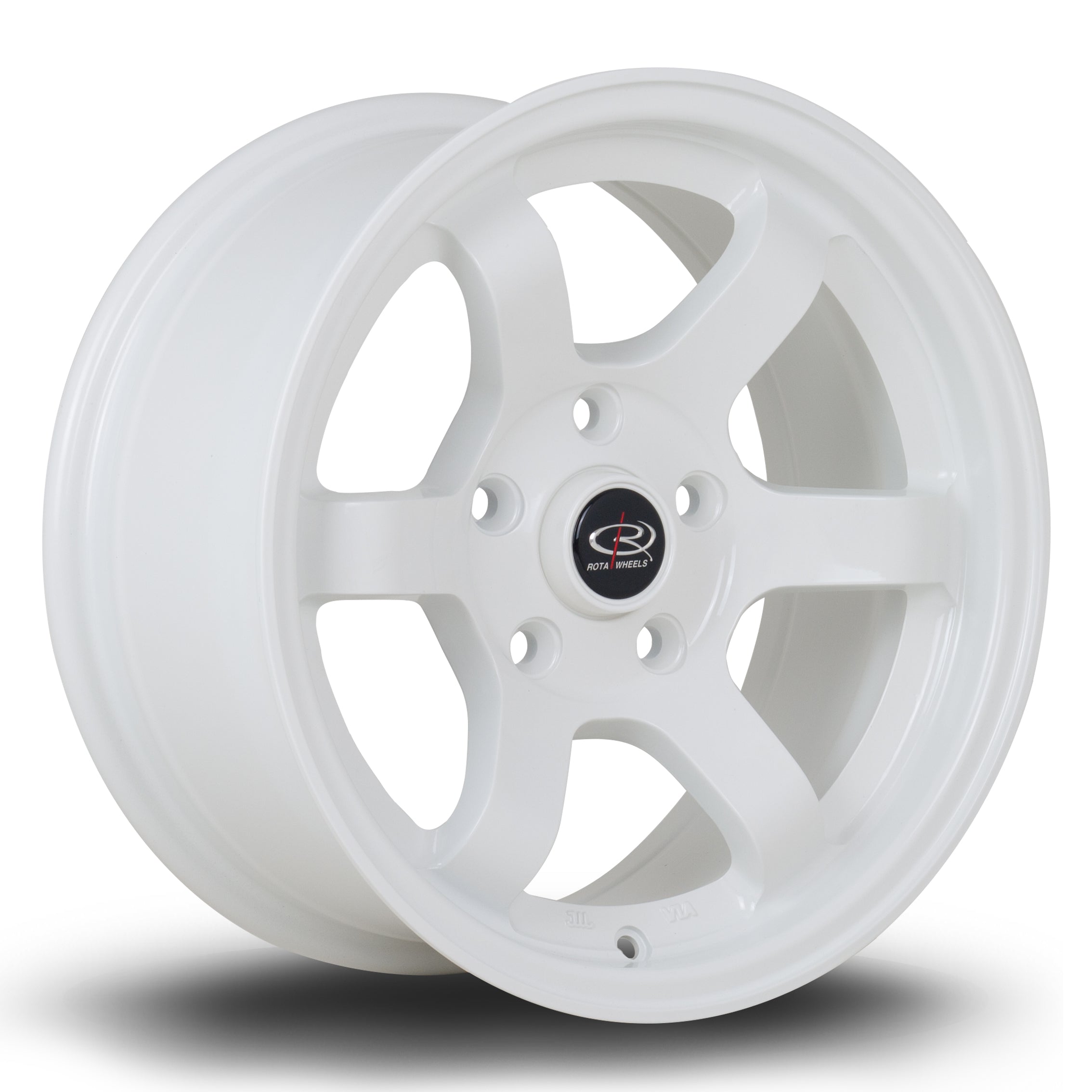 Rota Grid Max, 15 x 7 inch, 5x114 PCD, ET20 in White, Single Wheel