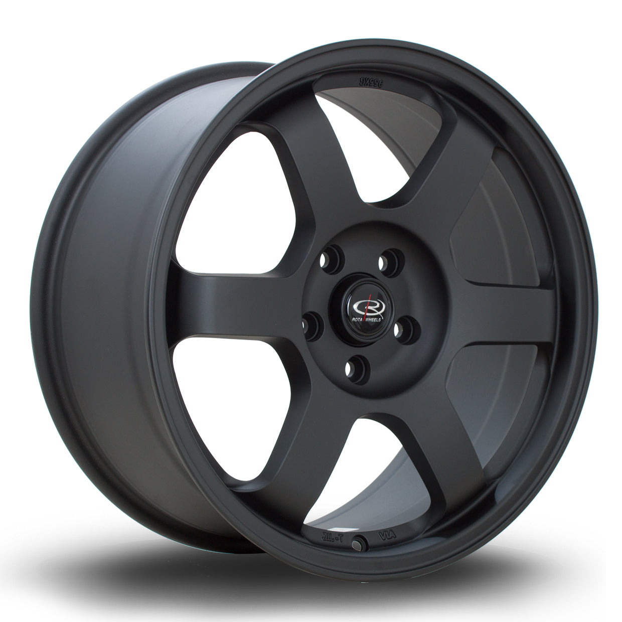 Rota Grid Van, 18 x 8.5 inch, 5x112 PCD, ET45 in Flat Black 2, Single Wheel