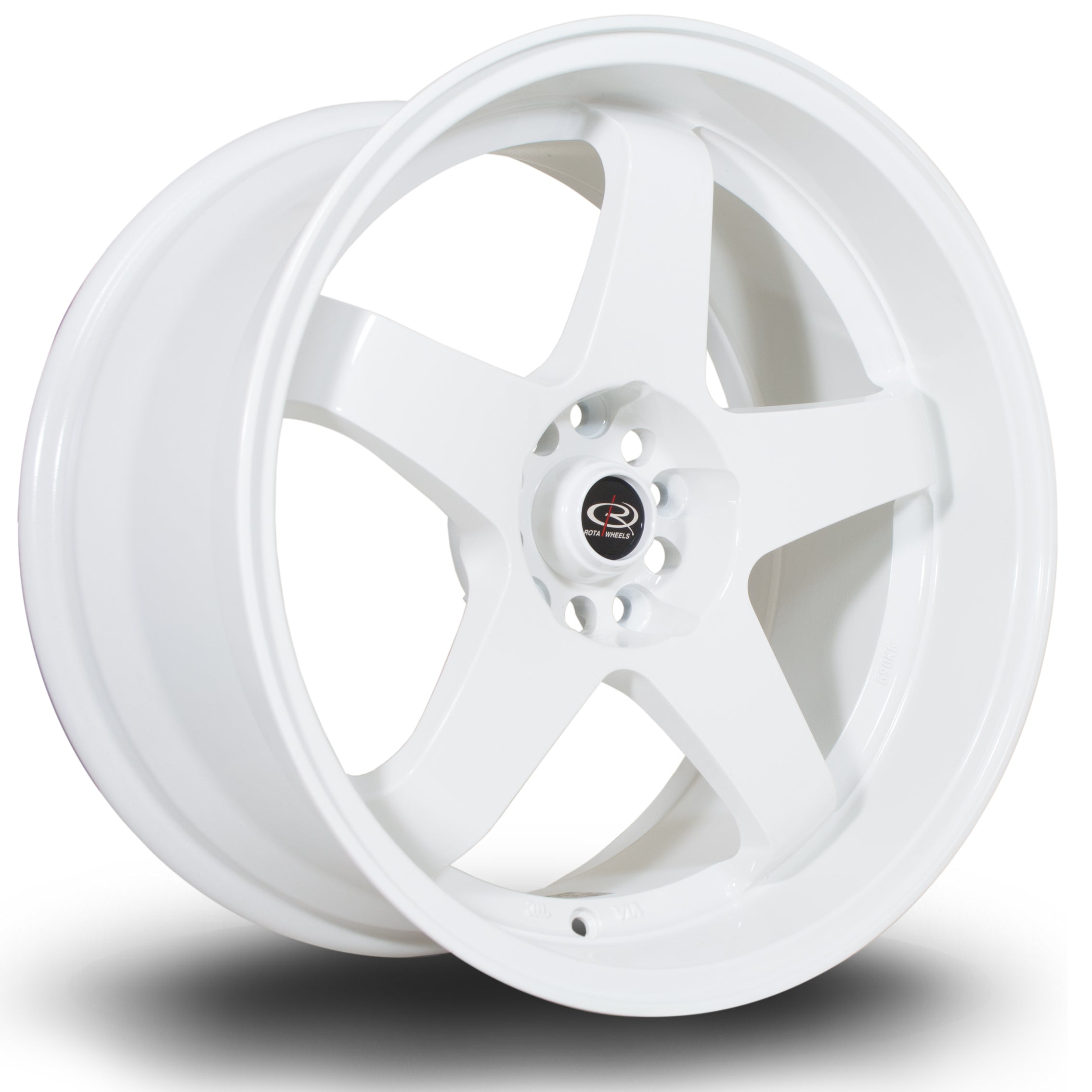 Rota GTR-D, 18 x 10 inch, 5x114 PCD, ET35 in White, Single Wheel
