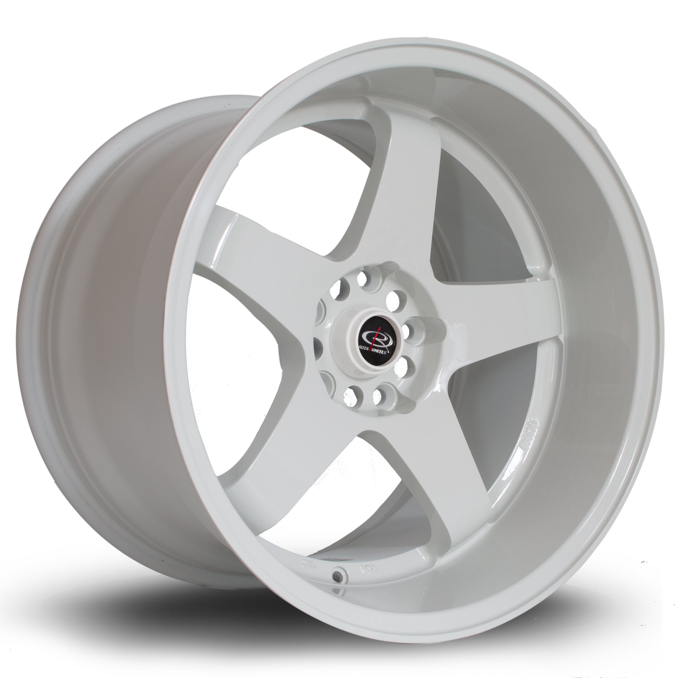 Rota GTR-D, 18 x 12 inch, 5x114 PCD, ET20 in White, Single Wheel