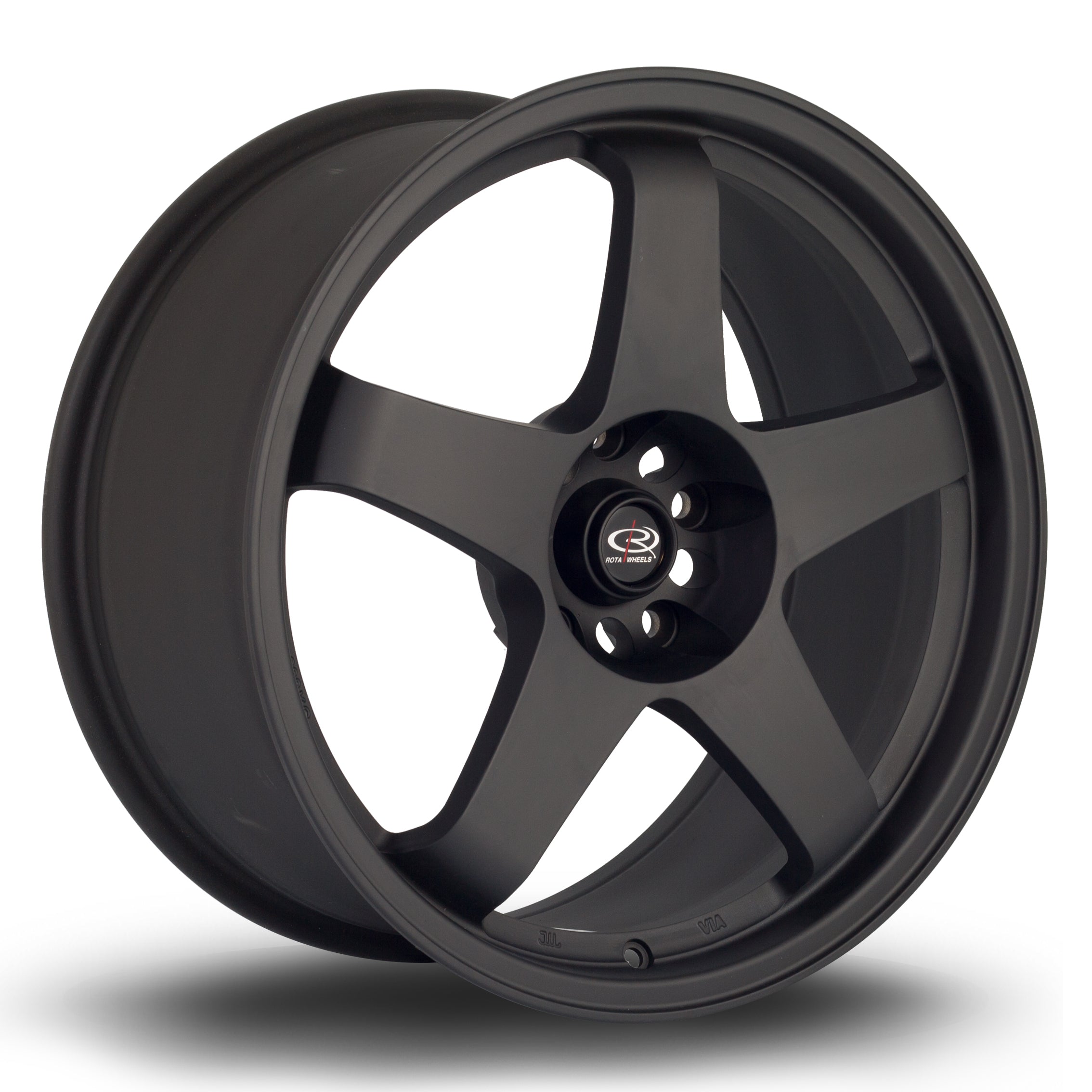 Rota GTR, 18 x 8.5 inch, 5x120 PCD, ET35 in Flat Black 2, Single Wheel