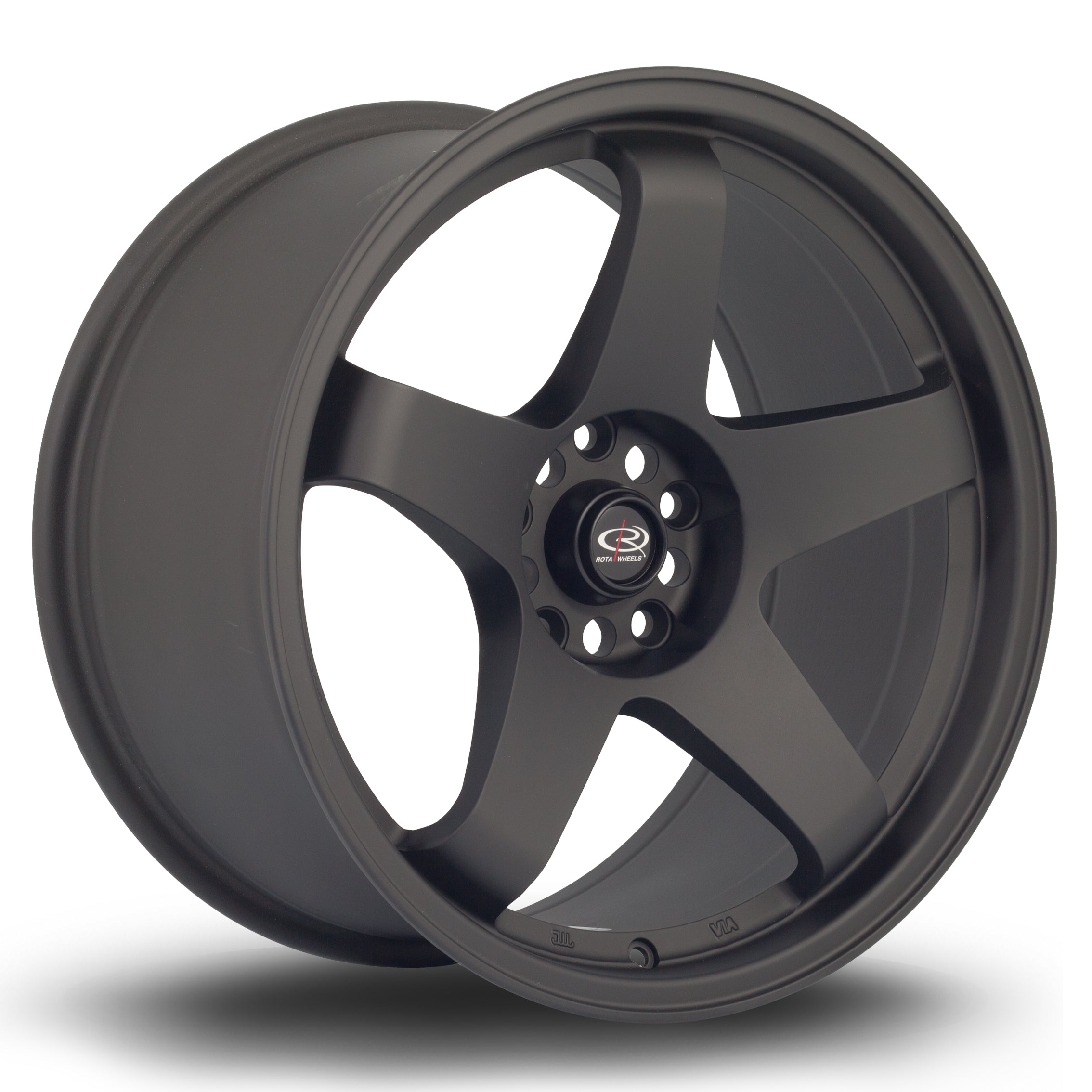 Rota GTR, 18 x 9.5 inch, 5x114 PCD, ET30 in Flat Black 2, Single Wheel