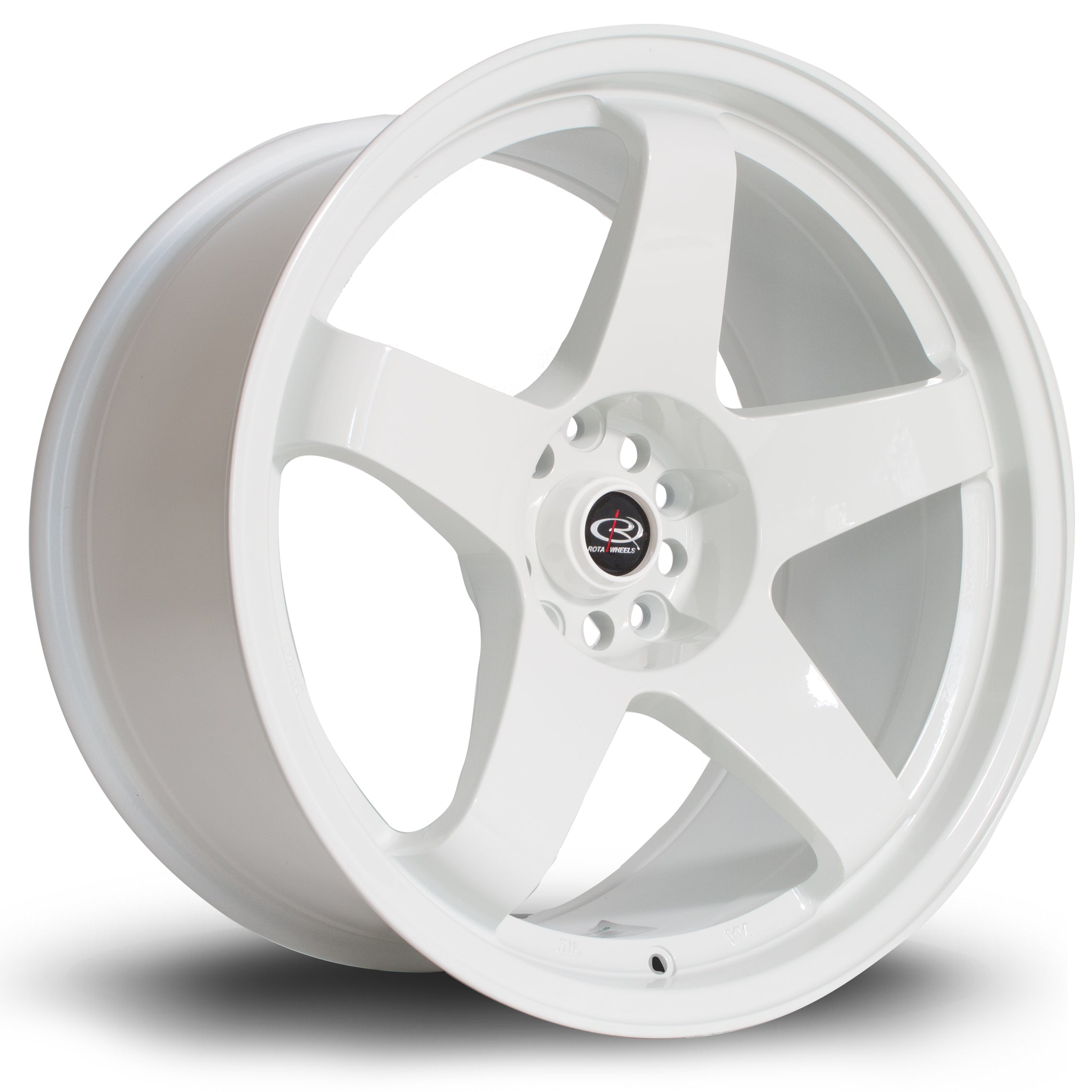 Rota GTR, 18 x 9.5 inch, 5x114 PCD, ET30 in White, Single Wheel