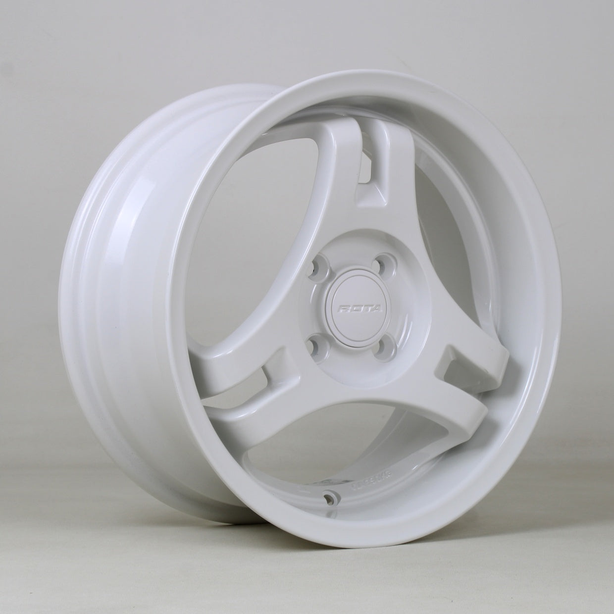 Rota HM3, 15 x 7 inch, 4x100 PCD, ET40 in White, Single Wheel
