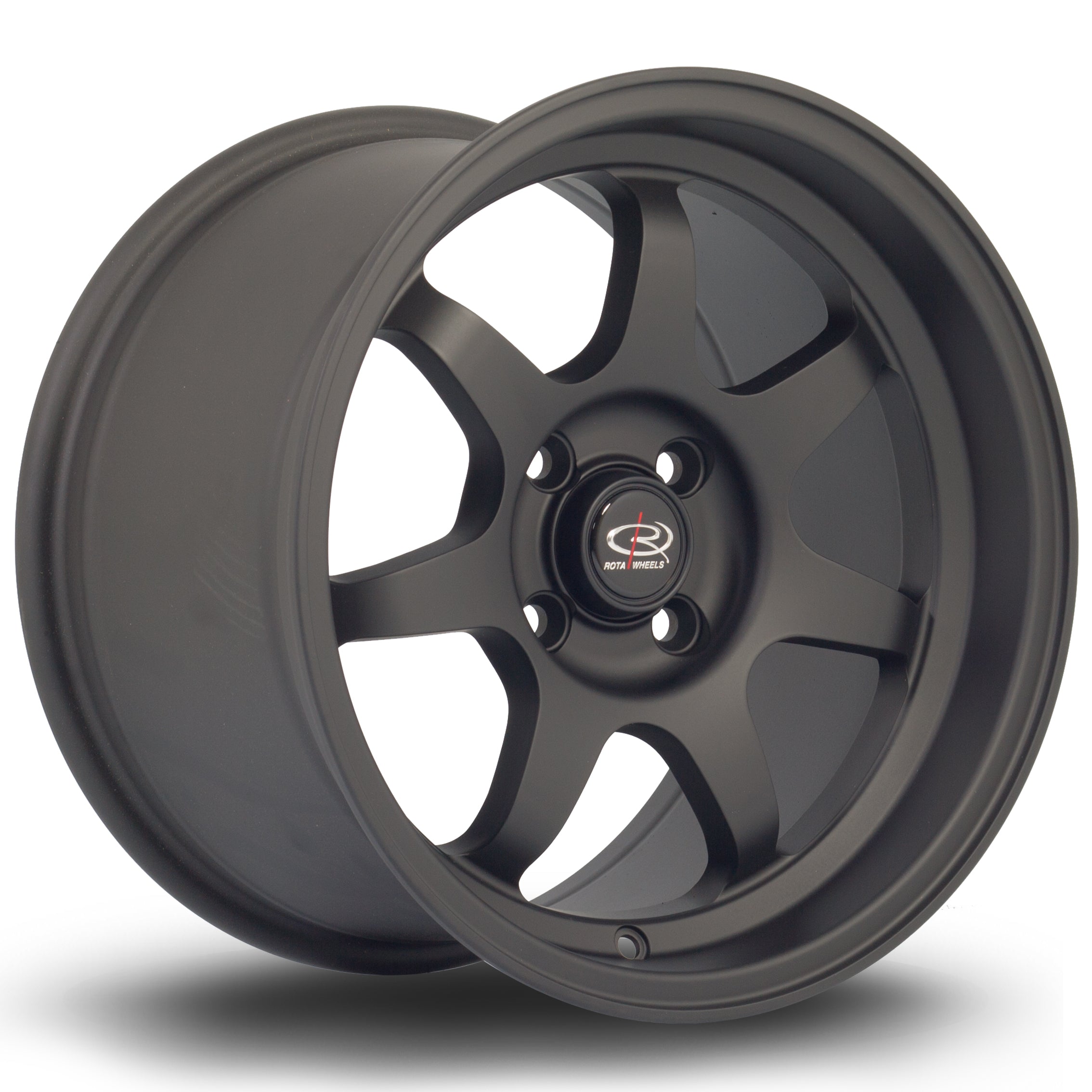 Rota K7, 15 x 9 inch, 4x100 PCD, ET36 in Flat Black 2, Single Wheel
