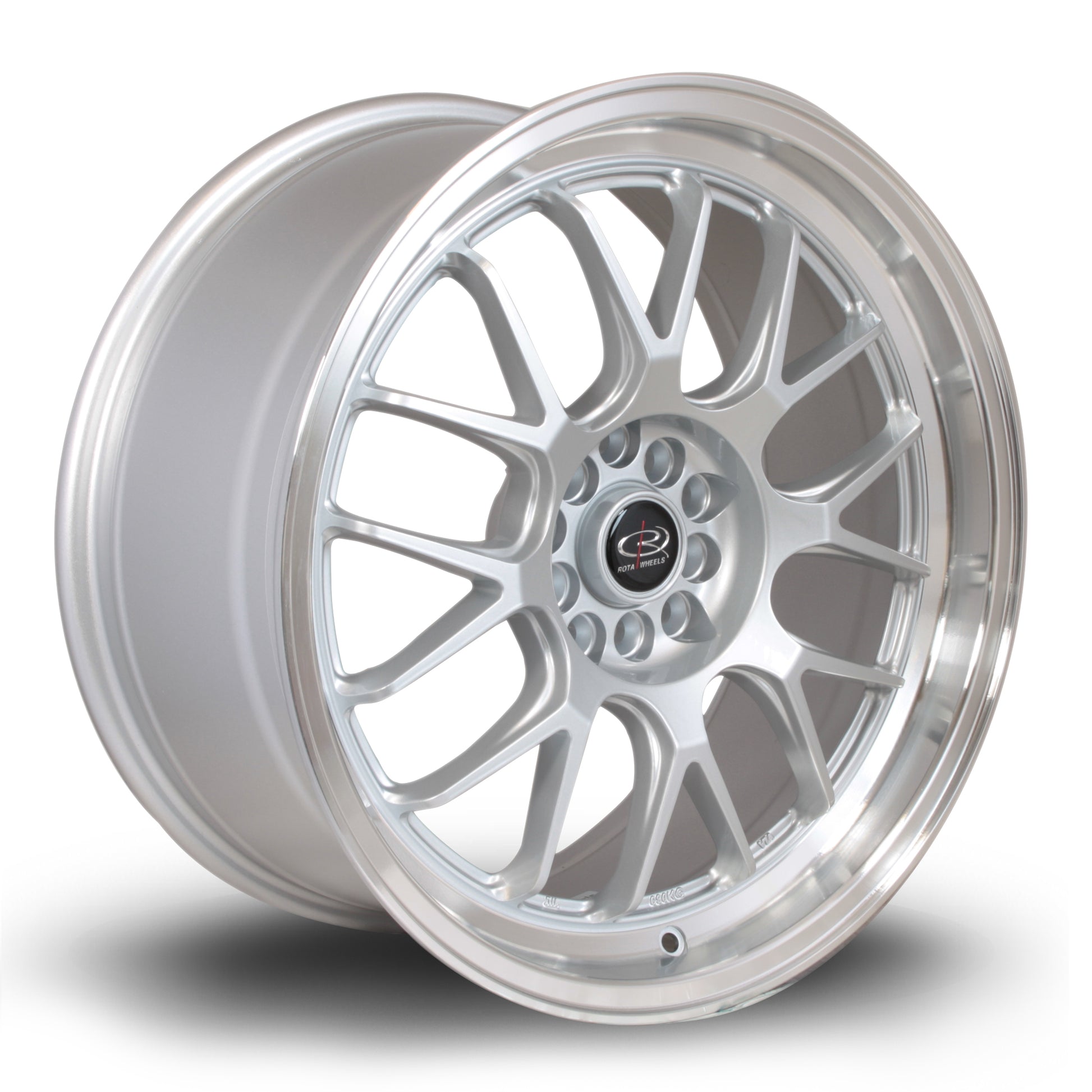 Rota MXR, 18 x 8.5 inch, 5120 PCD, et35 in RLSilver Single Rim