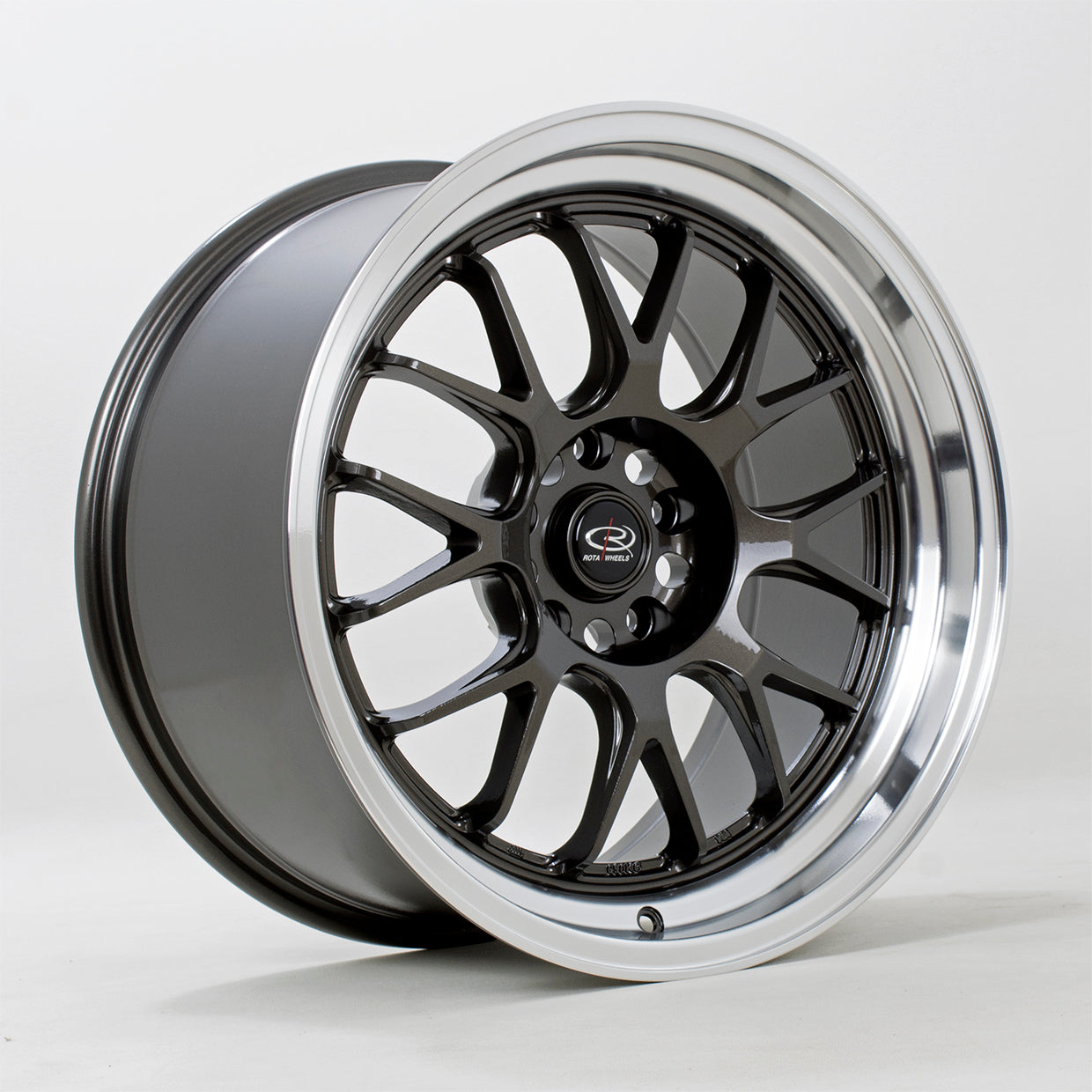 Rota MXR, 18 x 9.5 inch, 5114 PCD, et38 in RLGunmetal Single Rim β Rotashop
