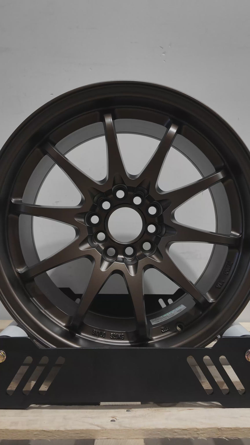Rota Fight, 17 x 9 inch, 5100~5114 PCD, ET50 Matt Bronze Variant 3