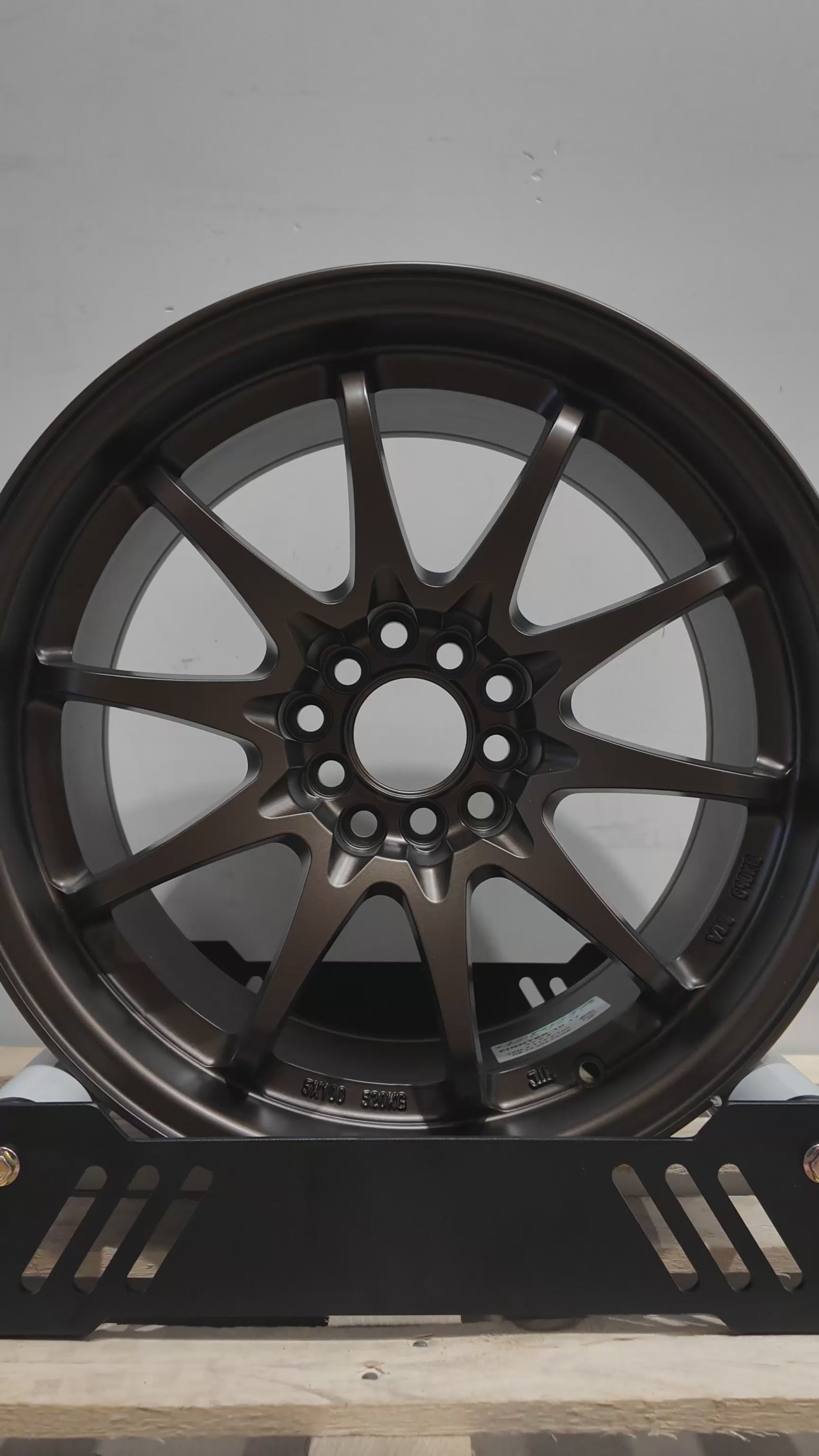 Rota Fight, 17 x 9 inch, 5100~5114 PCD, ET50 Matt Bronze Variant 3