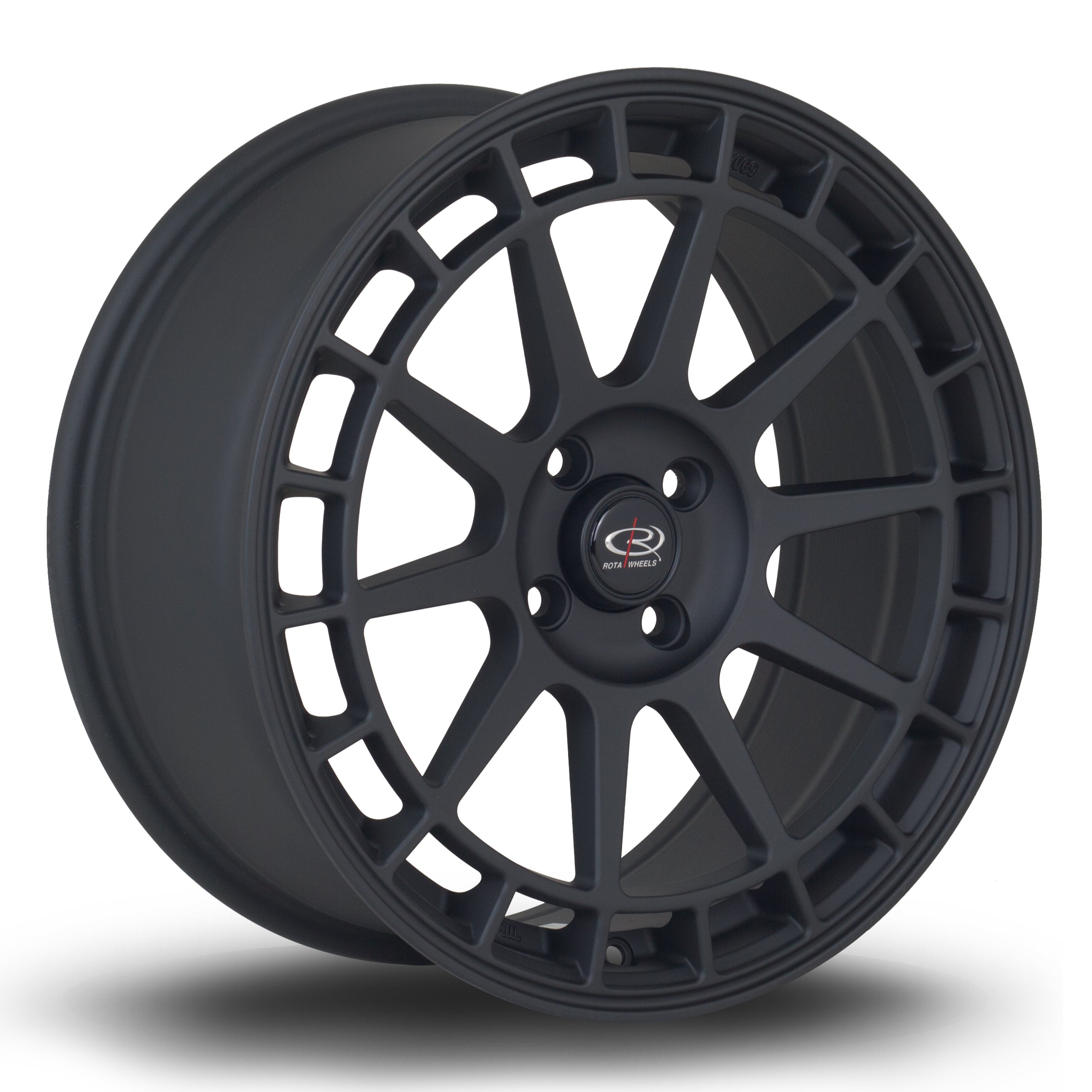 Rota Recce, 17 x 7.5 inch, 4x100 PCD, ET42 in Flat Black 2, Single Wheel