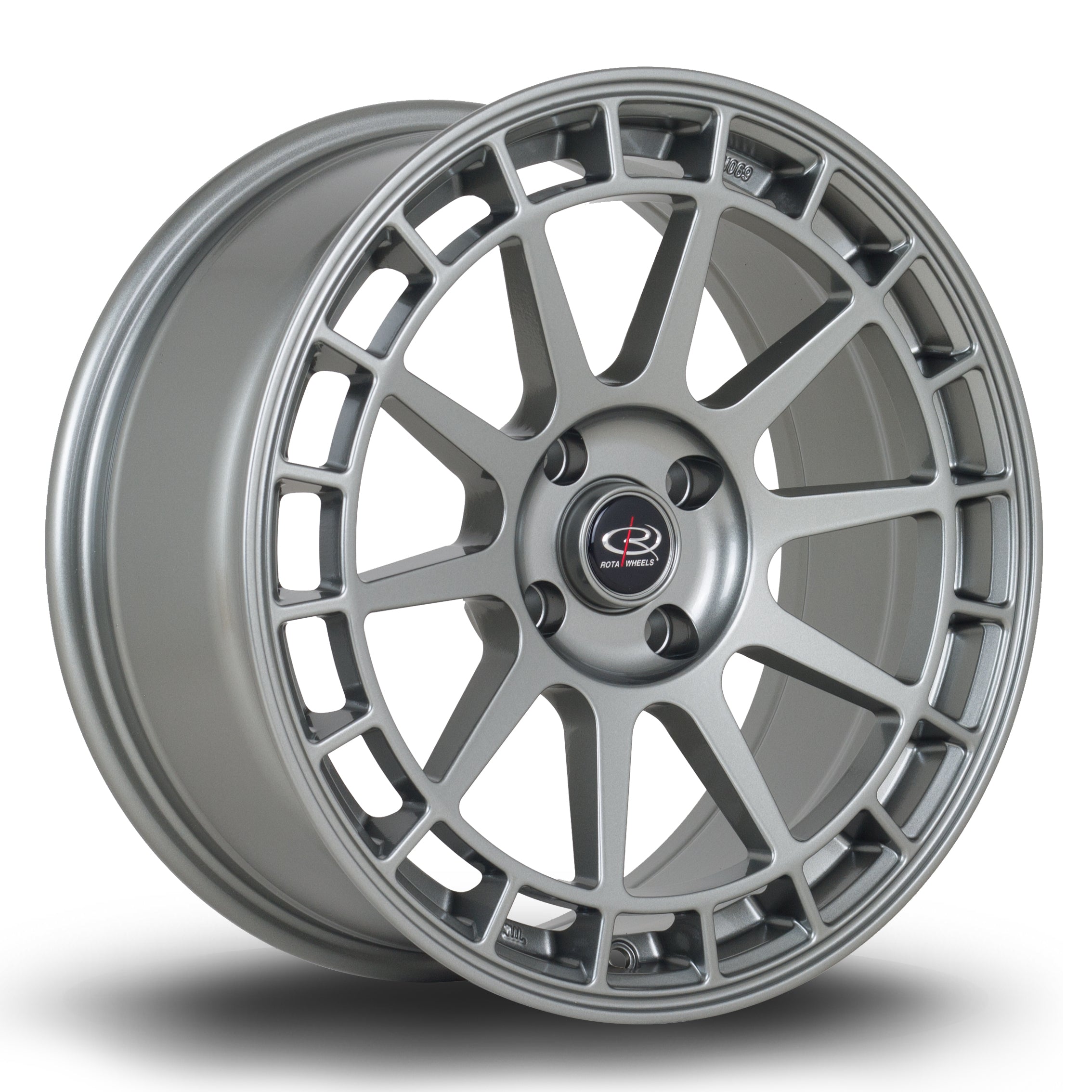 Rota Rim Clock Rota Recce, 17 x 7.5 inch, 4108 PCD, et25 in Steelgrey Single Rim ...