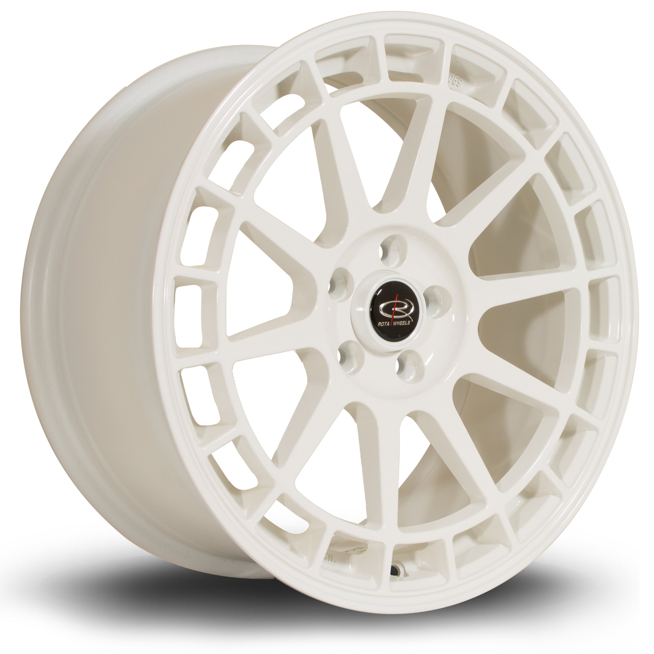 Rota Recce, 17 x 7.5 inch, 4x100 PCD, ET42 in White, Single Wheel
