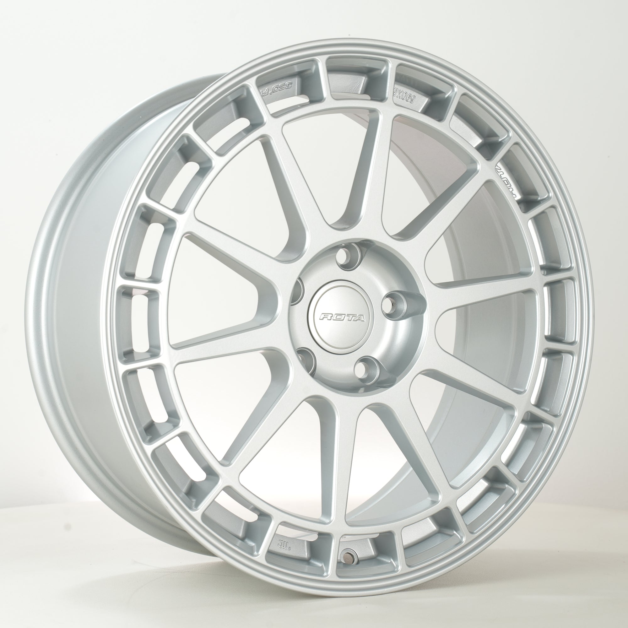 Rota Recce FF, 18 x 8 inch, 4x108 PCD, ET40 in Silver, Single Wheel