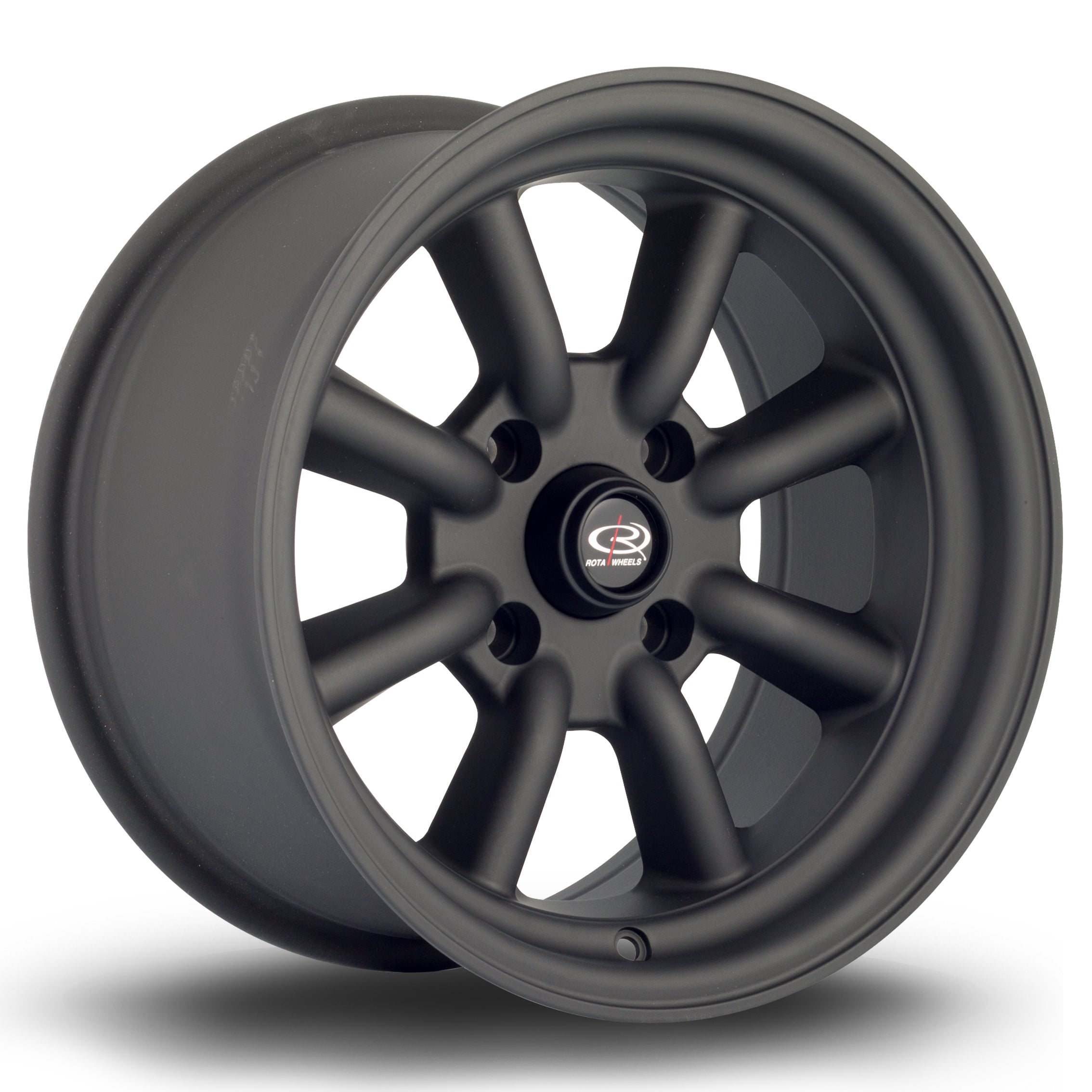 Rota RKR, 15 x 8 inch, 4x114 PCD, ET0 in Flat Black 2, Single Wheel