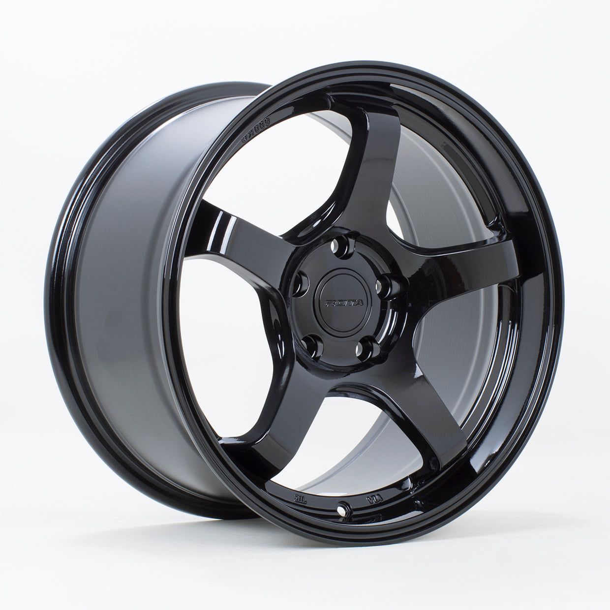 Rota RT5, 17 x 9 inch, 5114 PCD, et35 in Black Single Rim