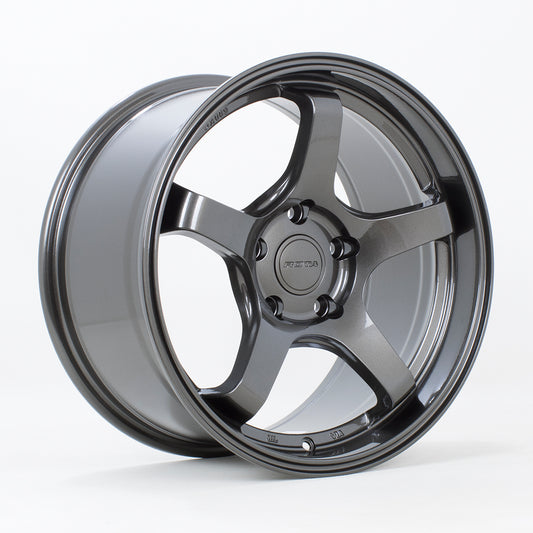 Rota RT5, 17 x 9 inch, 5120 PCD, et35 in Gunmetal Single Rim