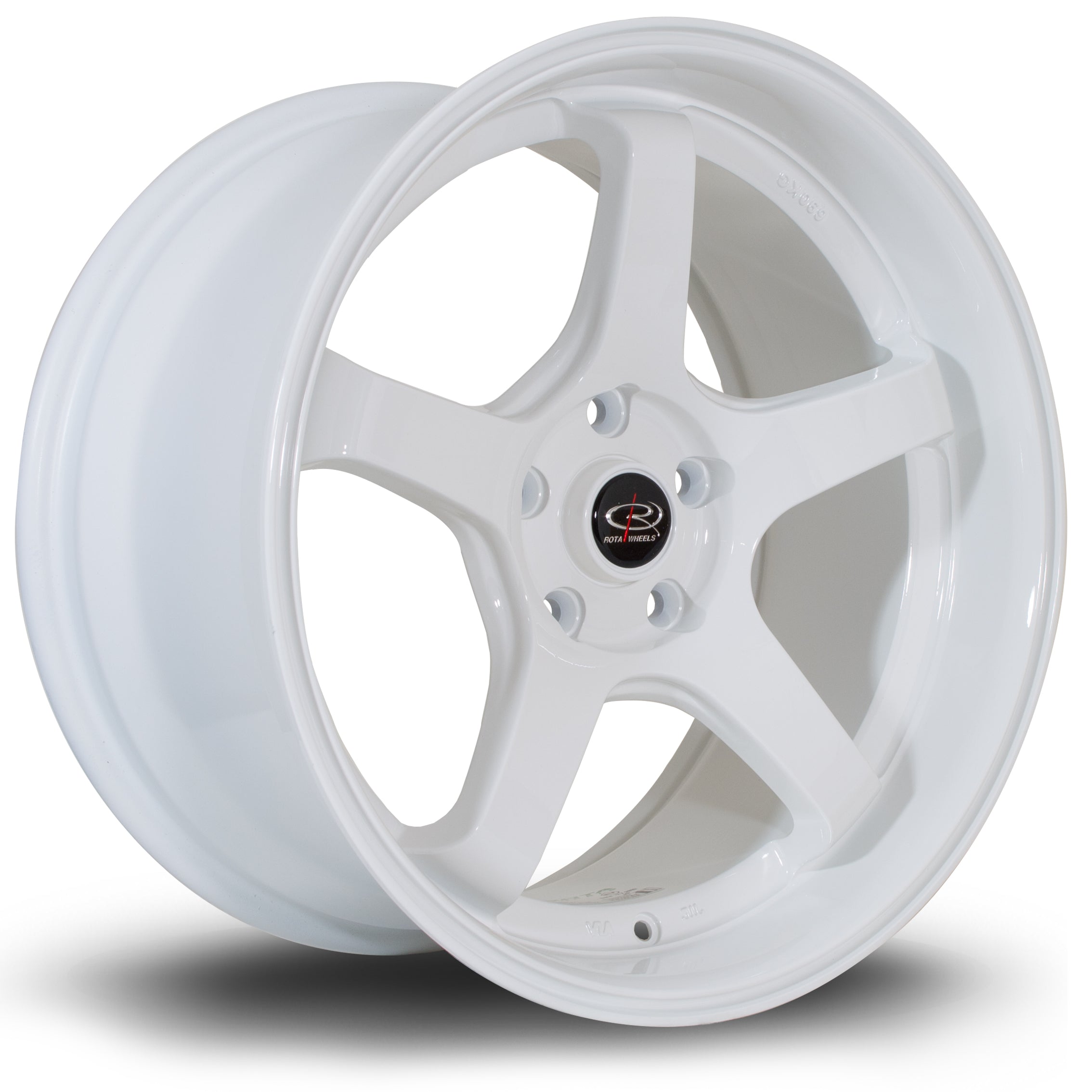 Rota RT5, 18 x 9.5 inch, 5x120 PCD, ET35 in White, Single Wheel