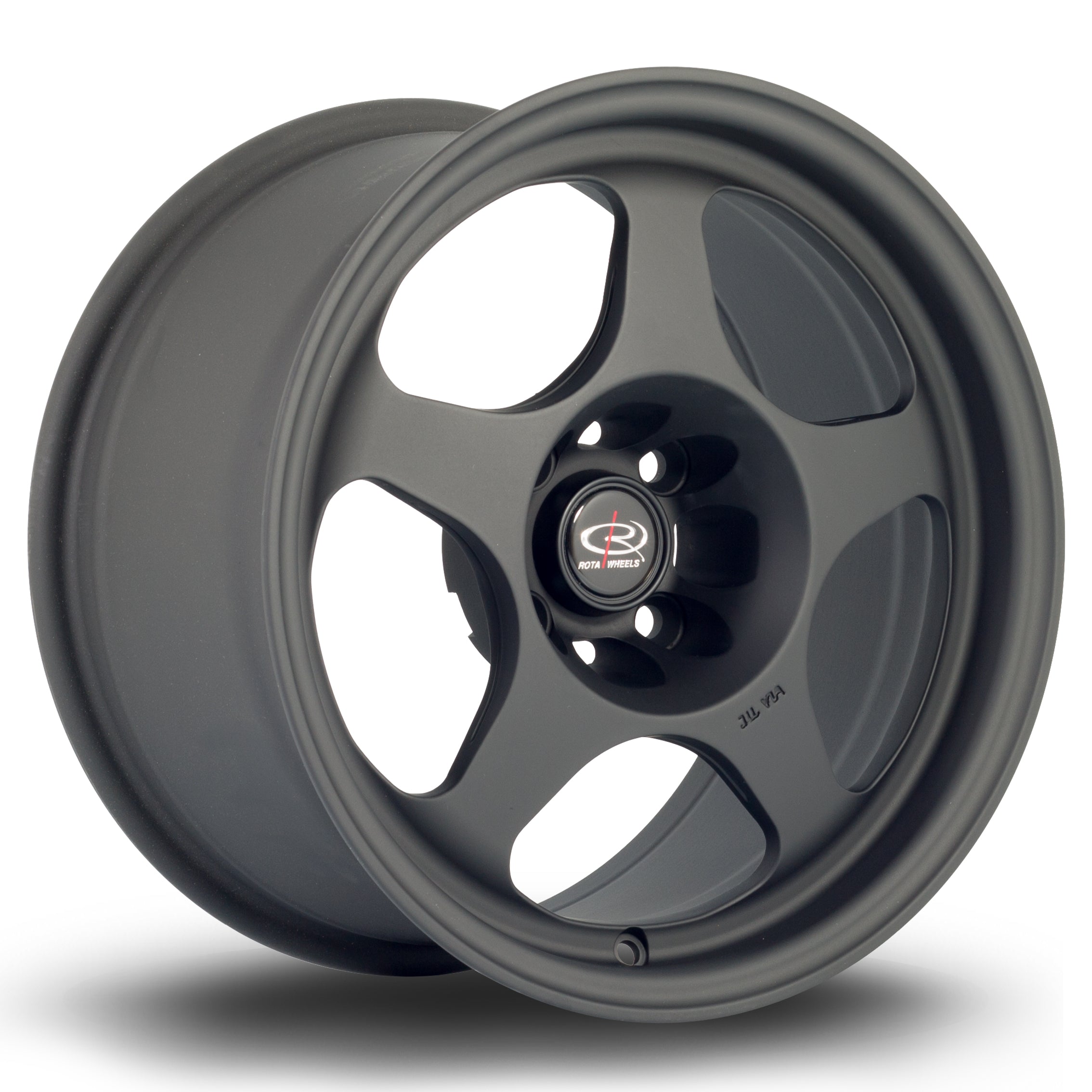 Rota Slip, 15 x 8 inch, 4x108 PCD, ET25 in Flat Black 2, Single Wheel