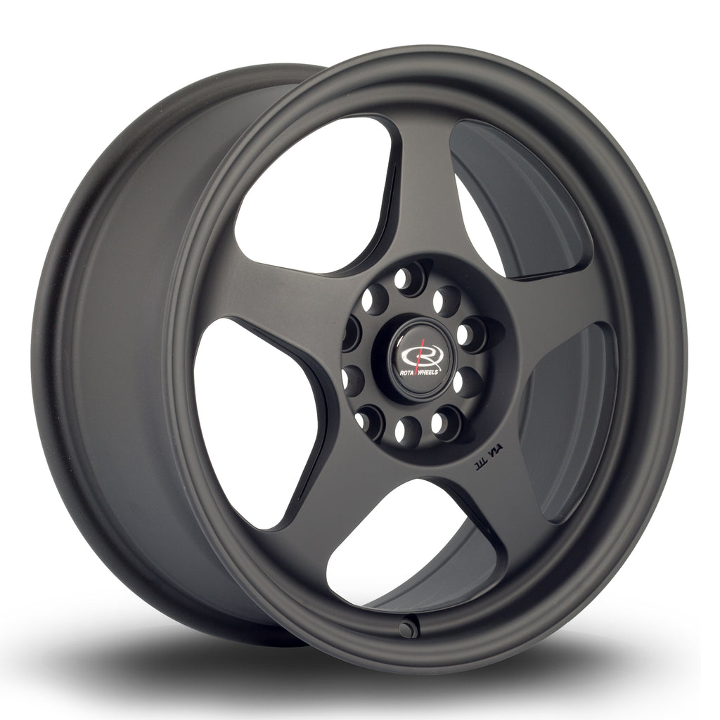Rota Slip, 16 x 7 inch, 5x114 PCD, ET40 in Flat Black 2, Single Wheel