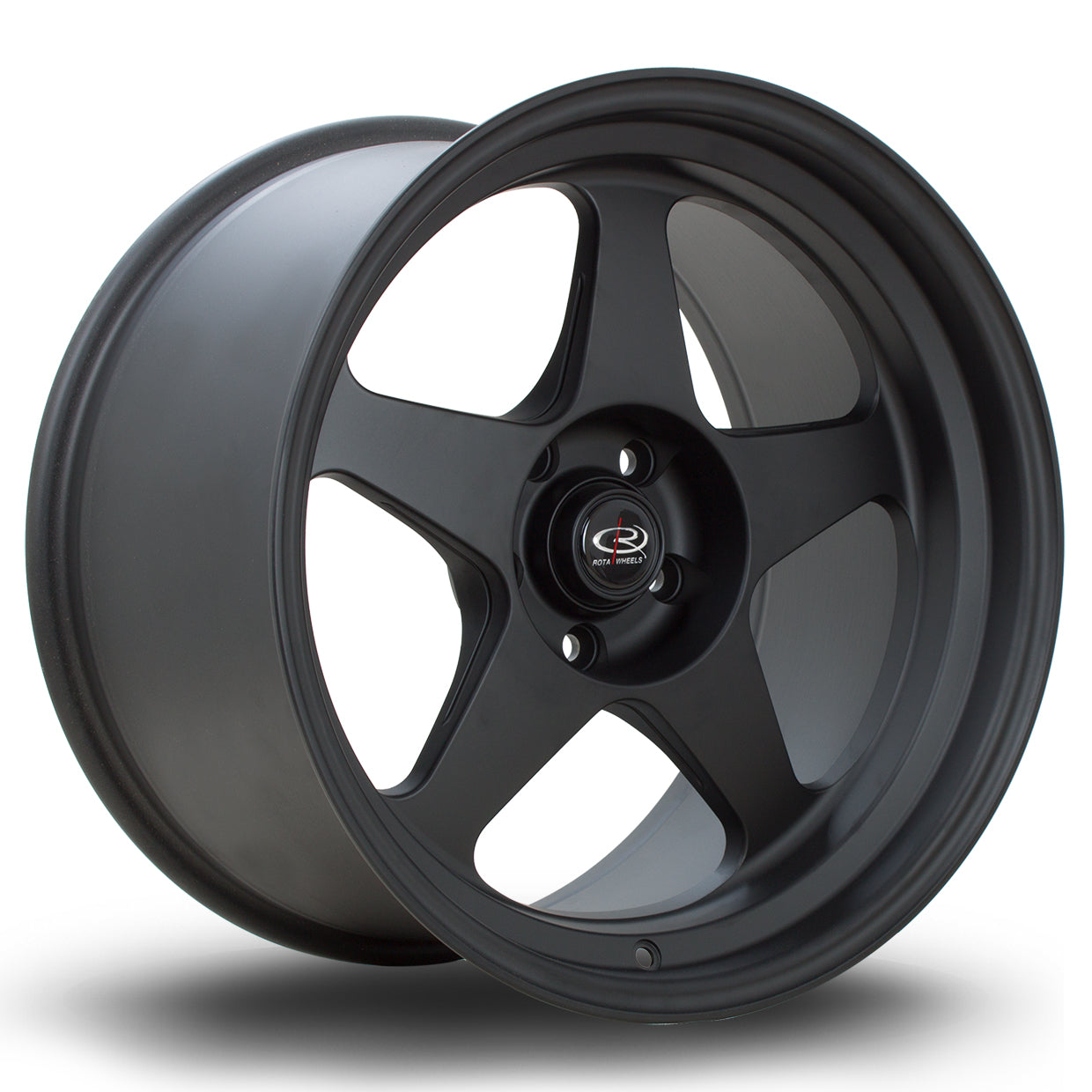 Rota Slip, 18 x 10.5 inch, 5x114 PCD, ET12 in Flat Black 2, Single Wheel