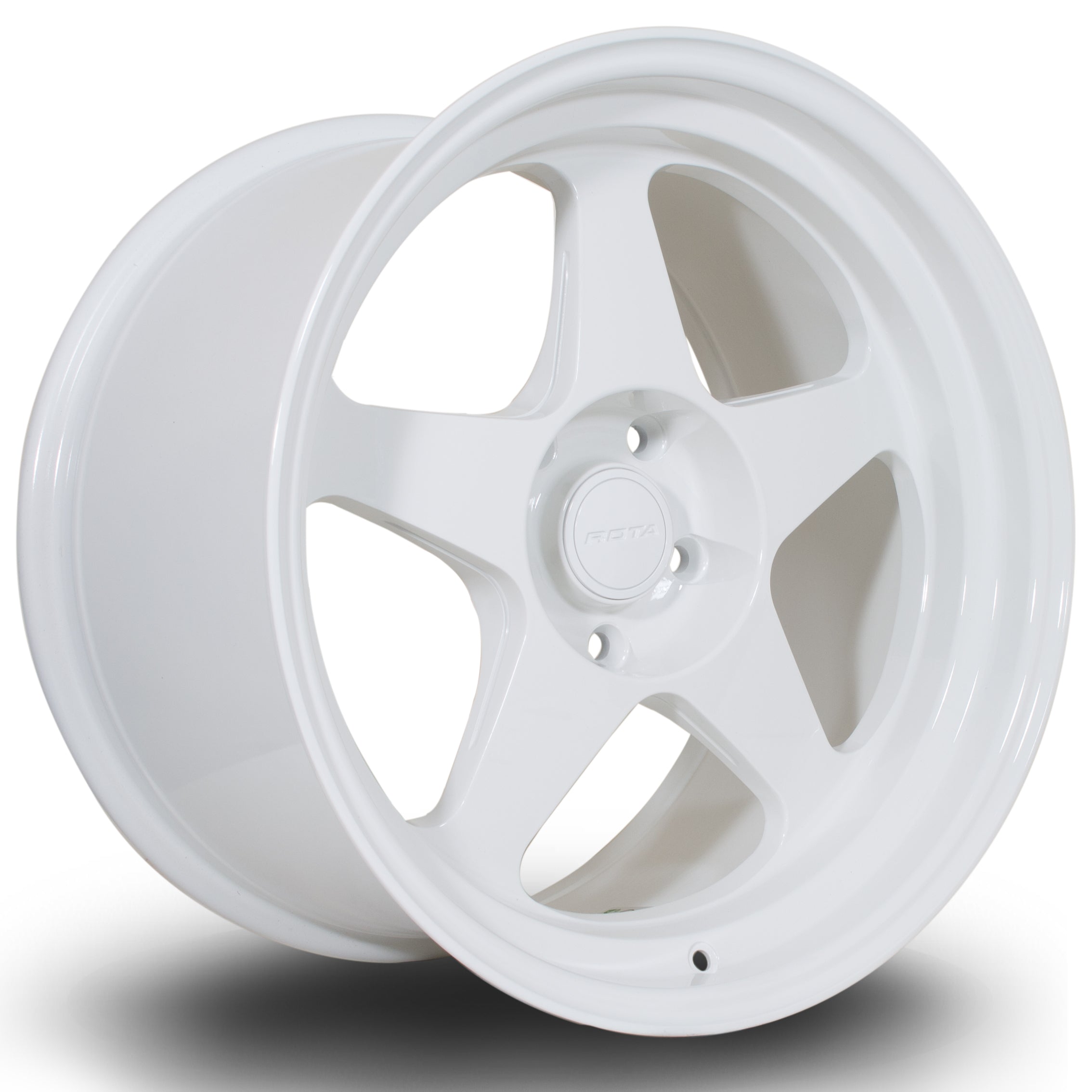 Rota Slip, 18 x 10.5 inch, 5x114 PCD, ET12 in White, Single Wheel