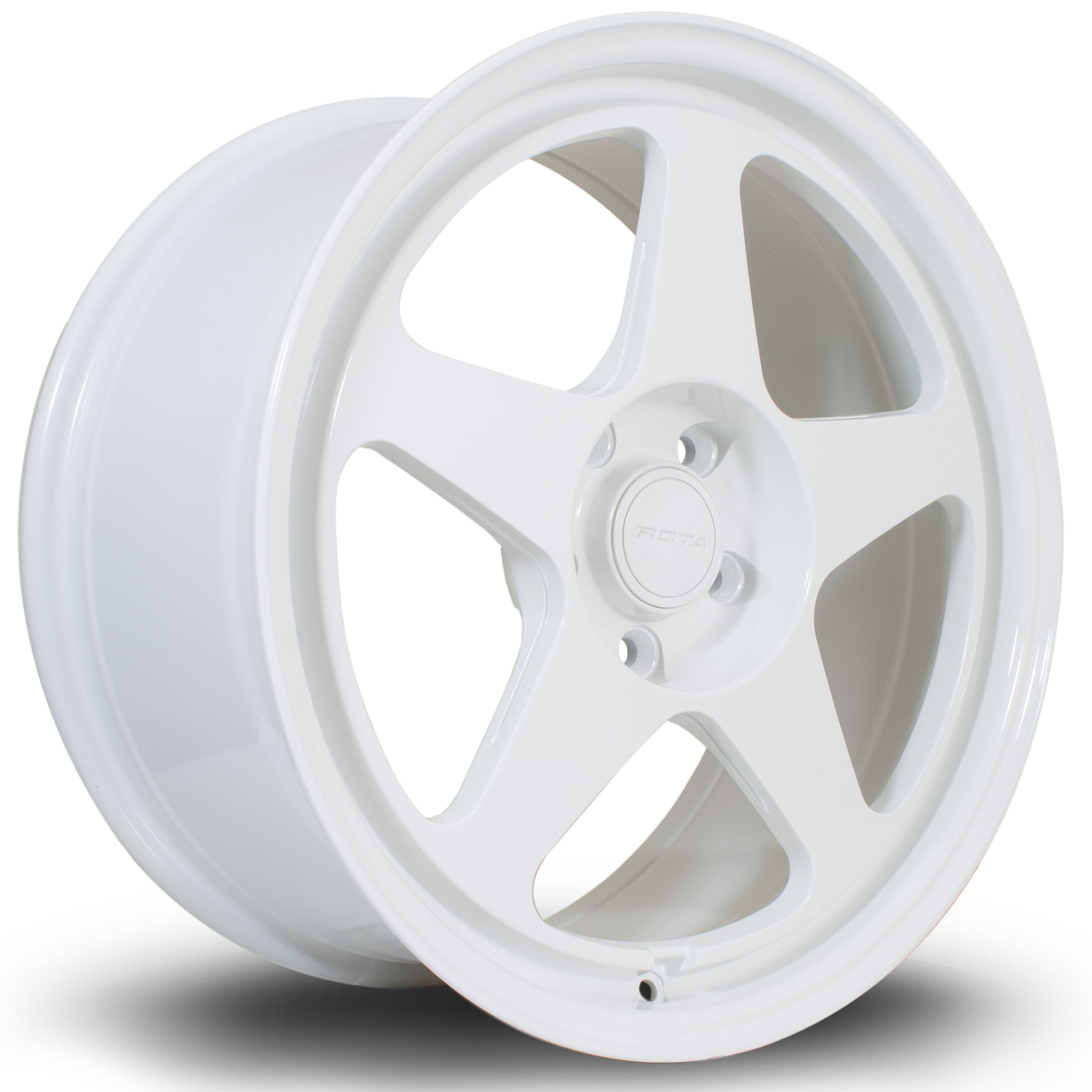 Rota Slip, 18 x 8.5 inch, 5x108 PCD, ET42 in White, Single Wheel