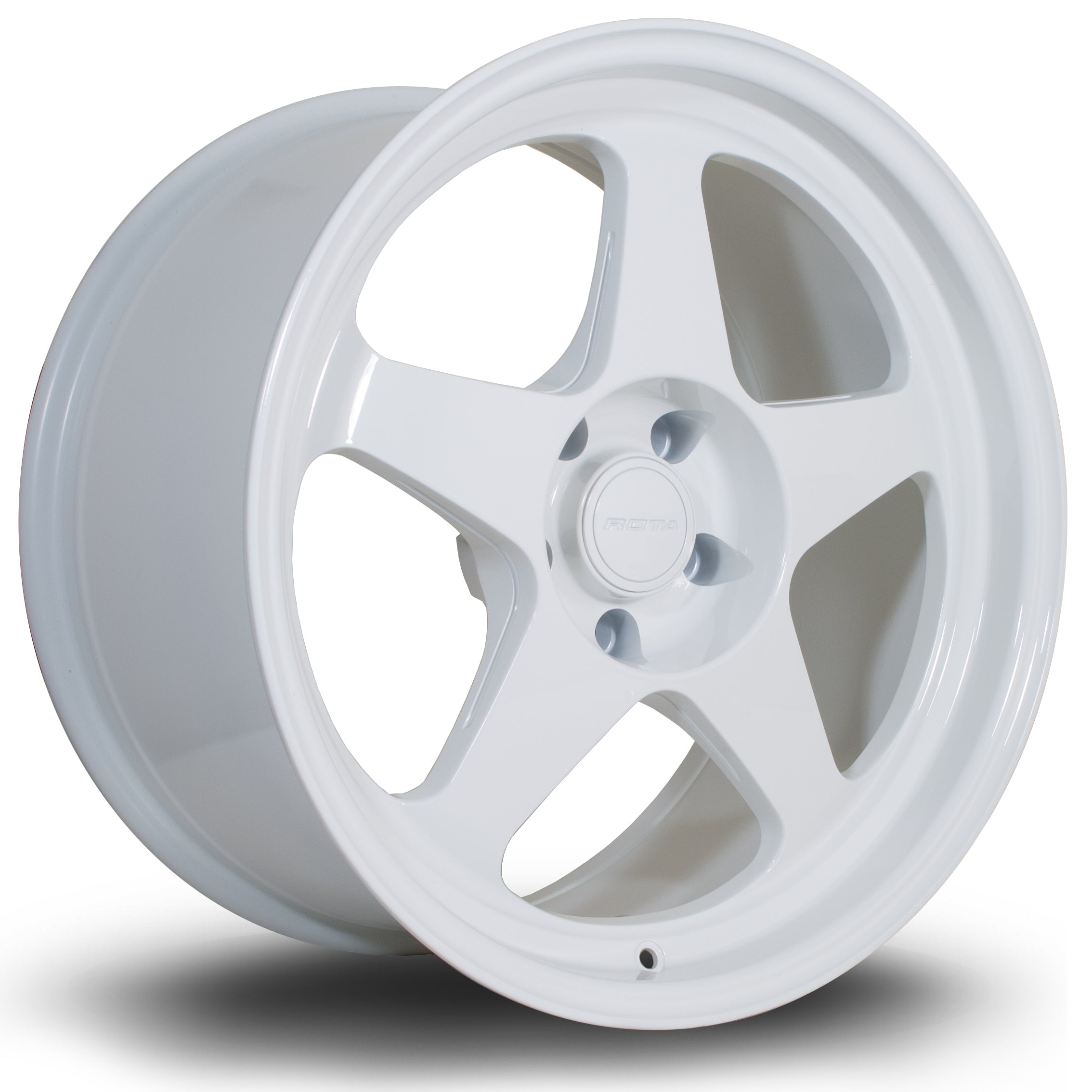 Rota Slip, 18 x 9.5 inch, 5x120 PCD, ET40 in White, Single Wheel
