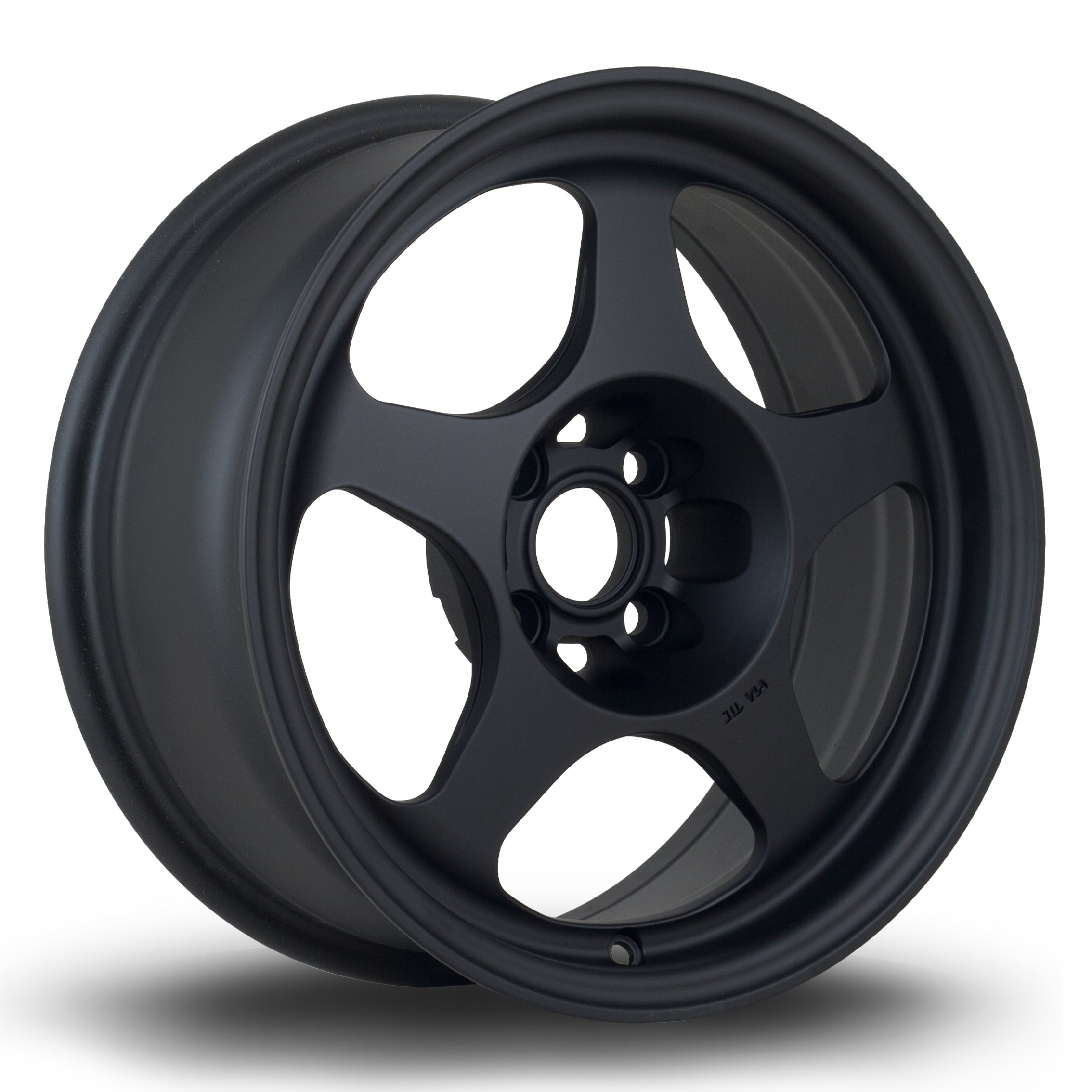 Rota Slip S1, 15 x 6.5 inch, 4x95.25 PCD, ET7 in Flat Black 2, Single Wheel