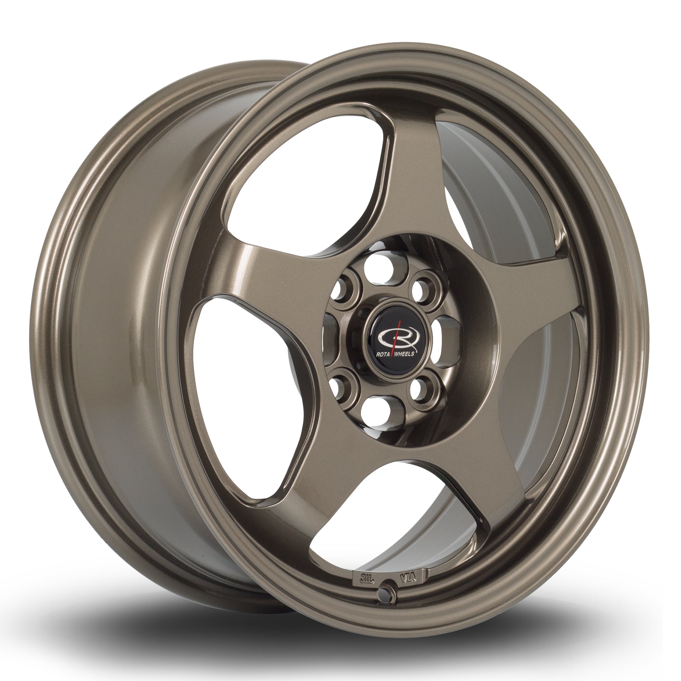 Rota Slipstream FF10, 15 x 6.5 inch, 4x100 PCD, ET35 in Bronze, Single Wheel