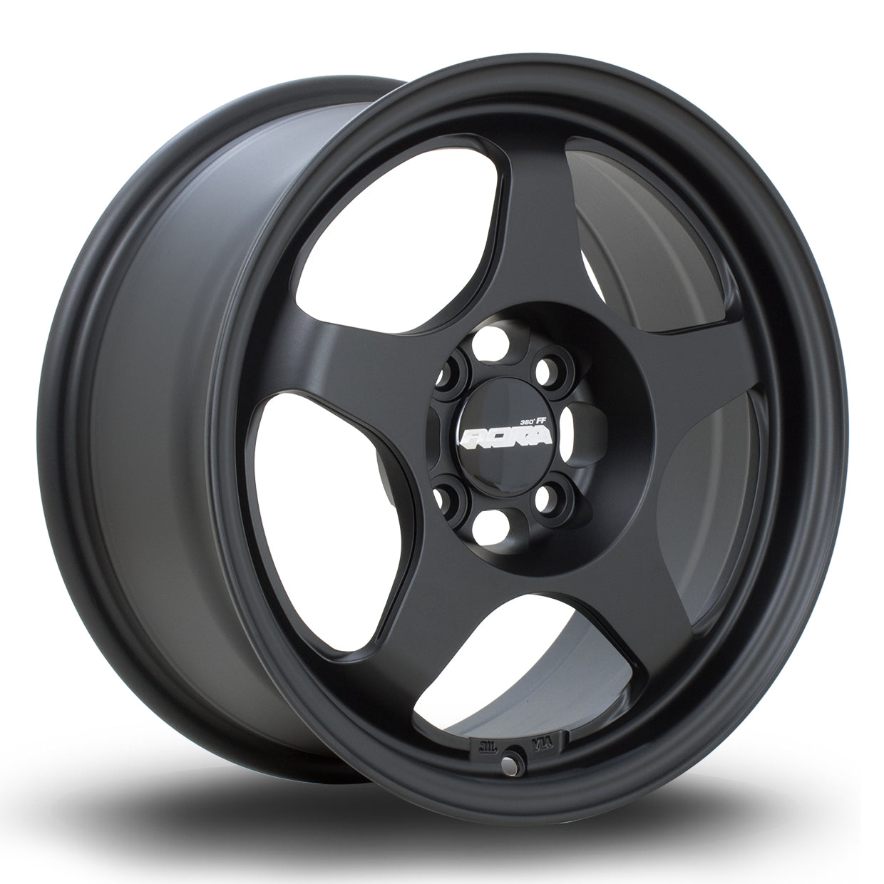 Rota Slipstream FF10, 15 x 7 inch, 4x100 PCD, ET35 in Flat Black 2, Single Wheel