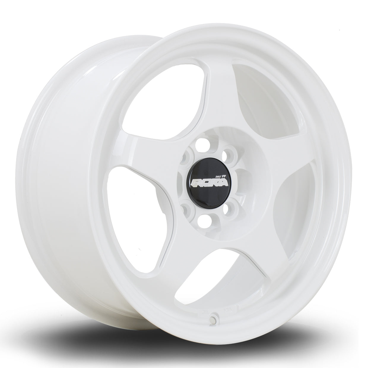 Rota Slipstream FF10, 15 x 7 inch, 4x100 PCD, ET35 in White, Single Wheel