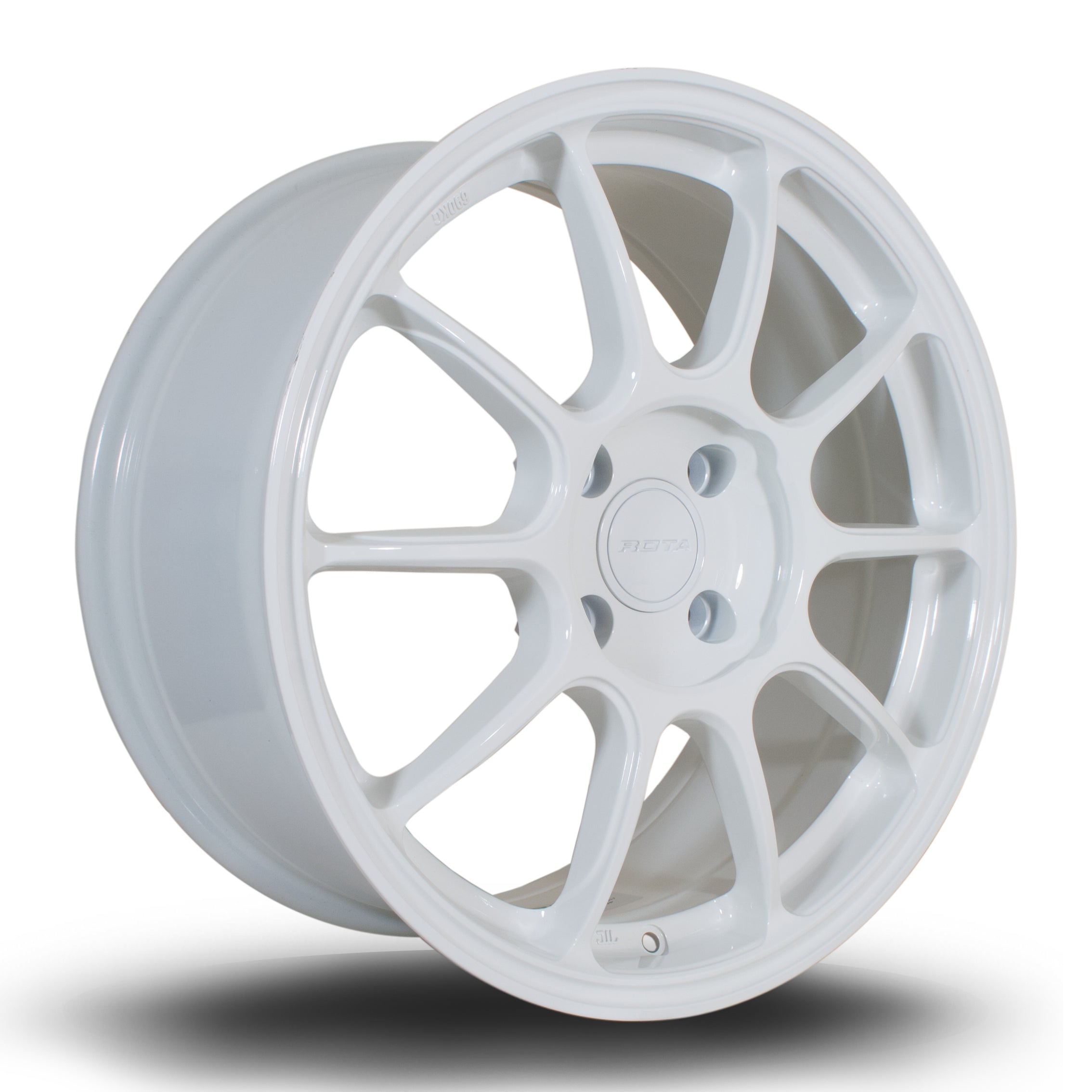 Rota SS10, 17 x 8 inch, 4x108 PCD, ET42 in White, Single Wheel