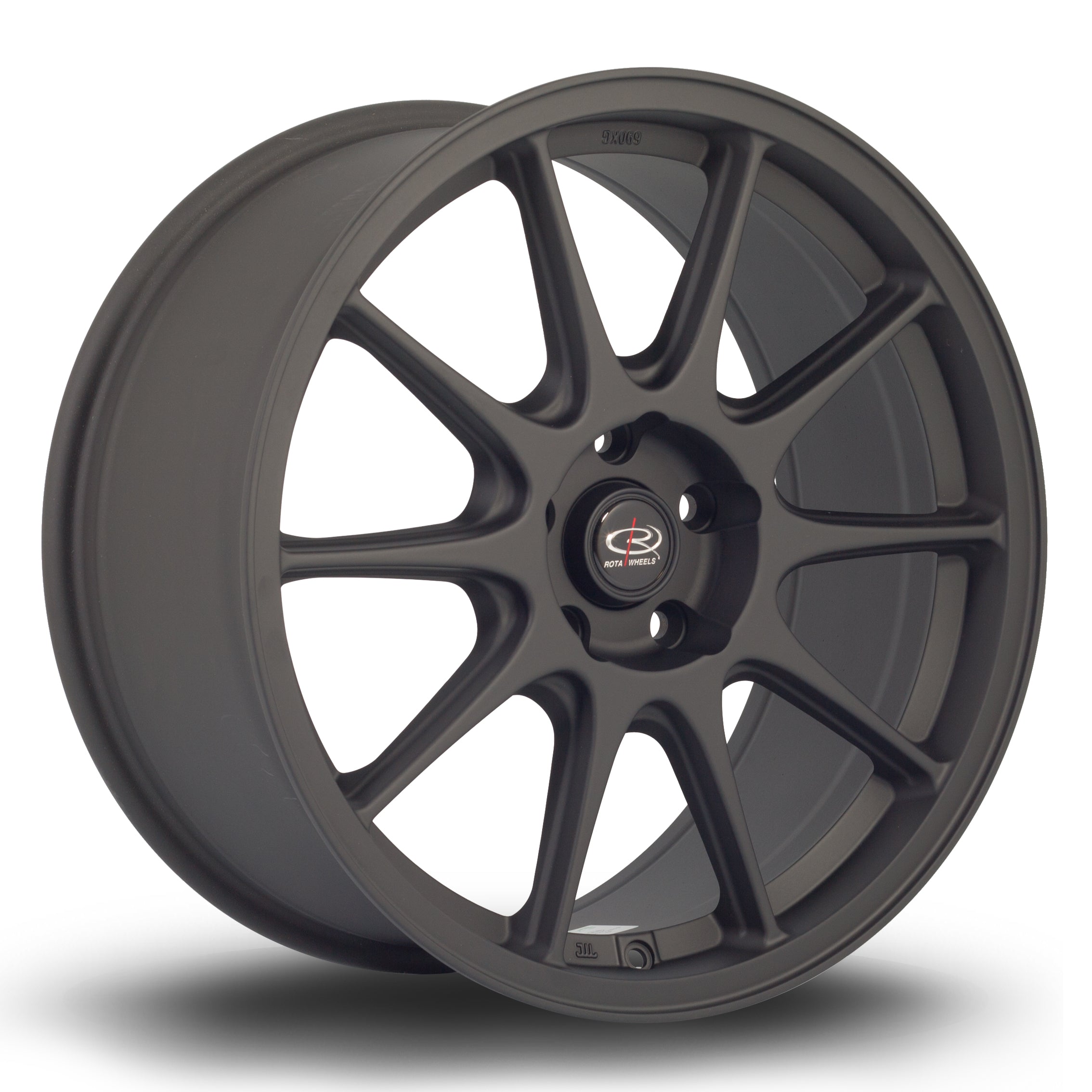 Rota Strike, 18 x 8.5 inch, 5x114 PCD, ET44 in Flat Black 2, Single Wheel