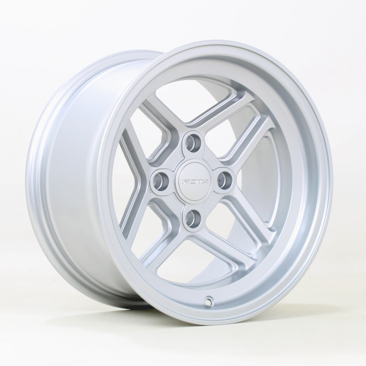 Rota TBT, 15 x 8 inch, 4114 PCD, et0 in Silver Single Rim