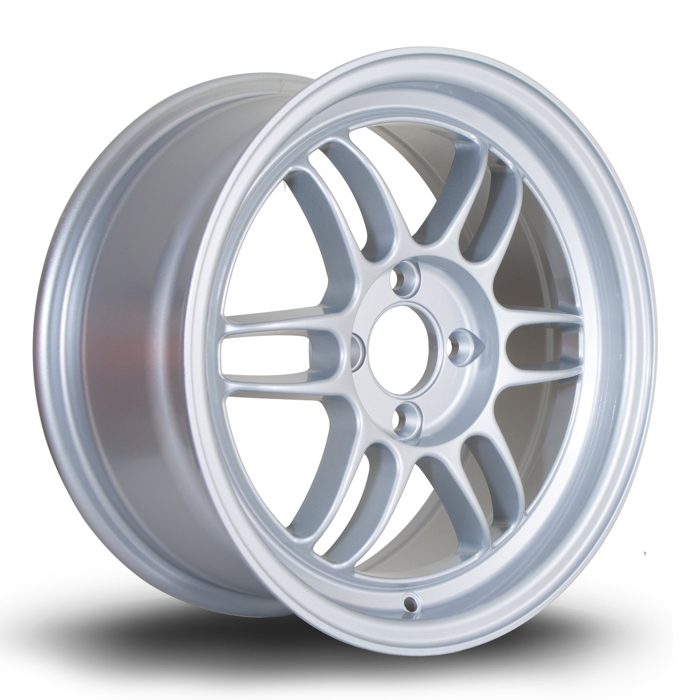 356 Wheels TFS3, 15 x 7 inch, 4x100 PCD, ET38 in Silver, Single Wheel