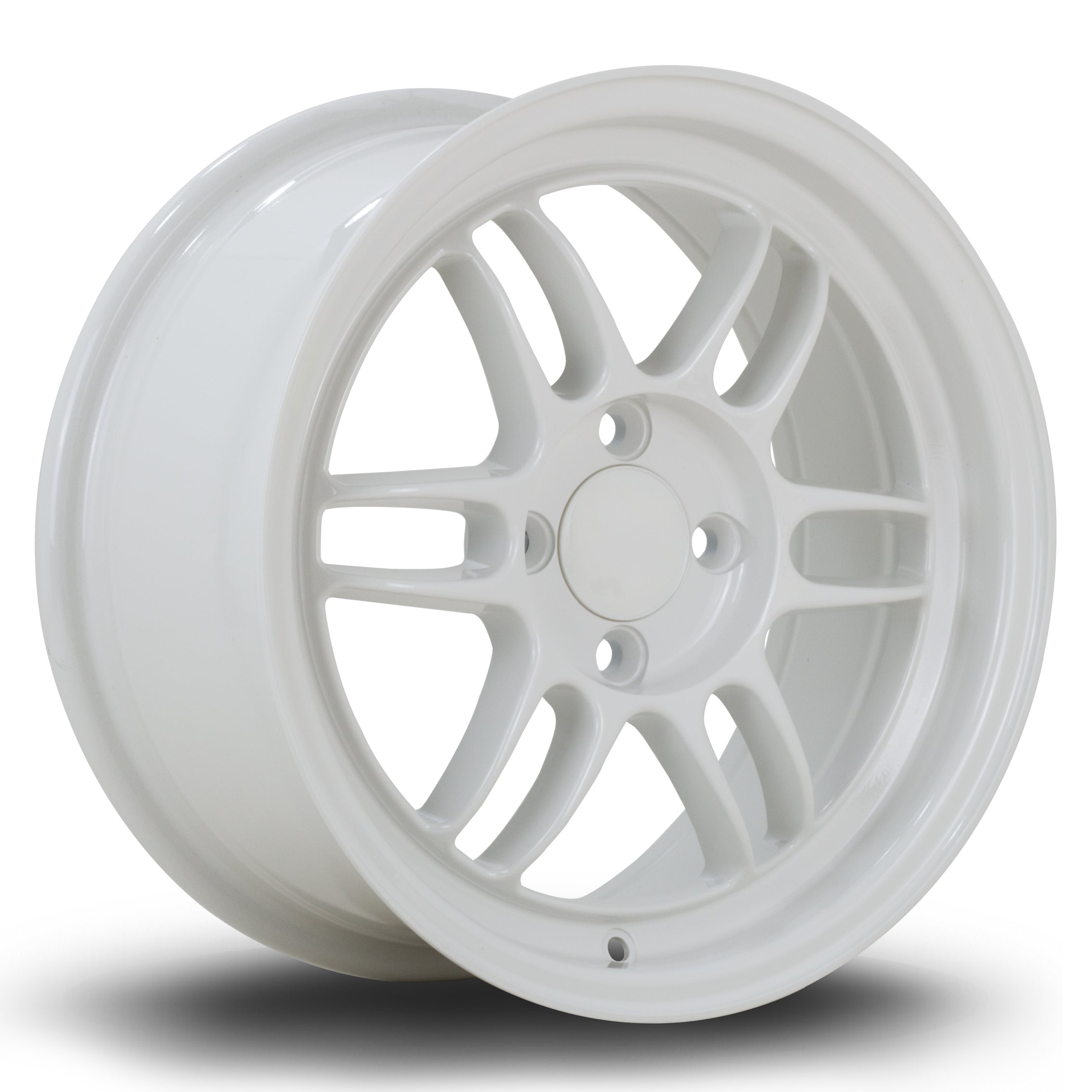 356 Wheels TFS3, 15 x 7 inch, 4x100 PCD, ET38 in White, Single Wheel