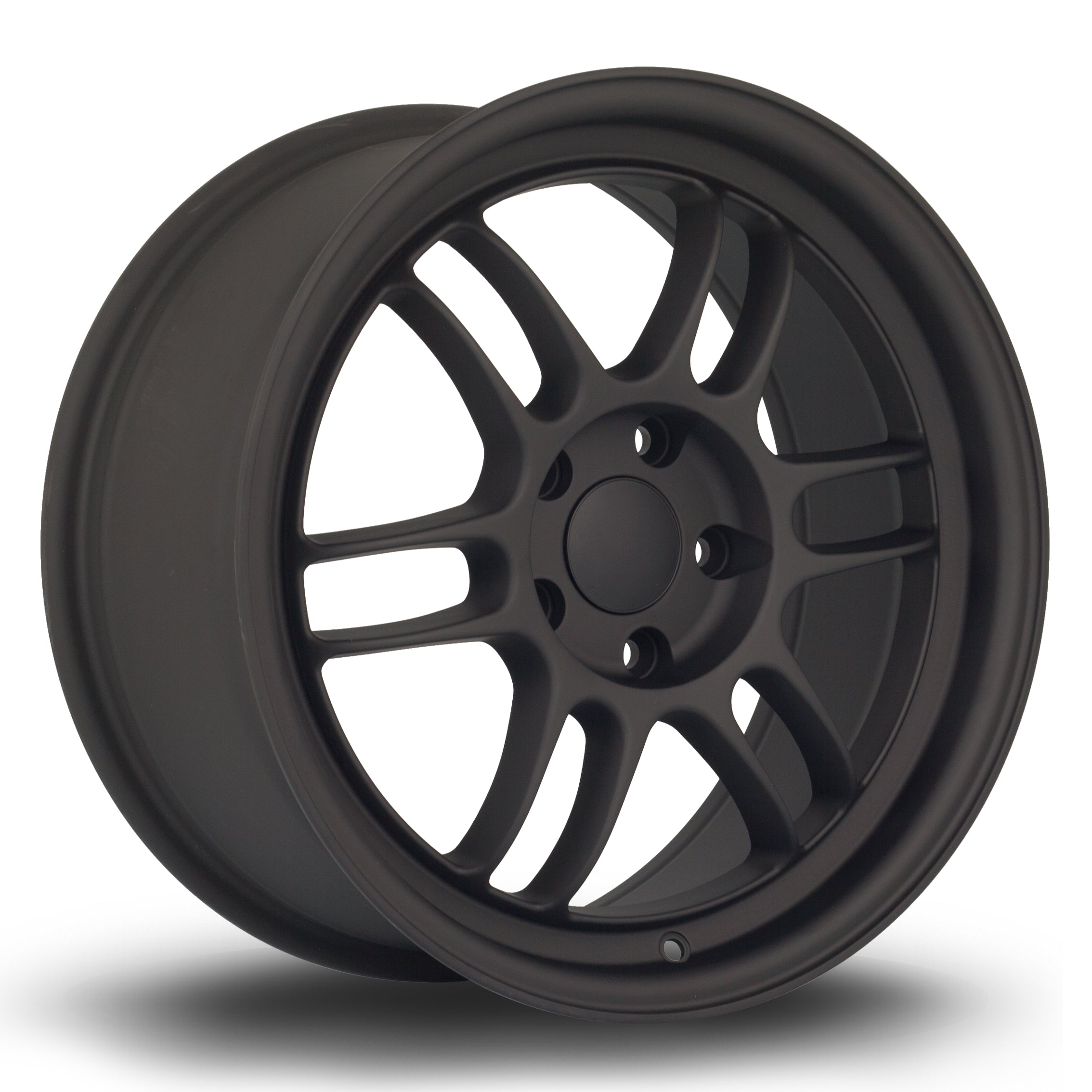 356 Wheels TFS3, 17 x 8 inch, 5x114 PCD, ET42 in Flat Black 2, Single Wheel