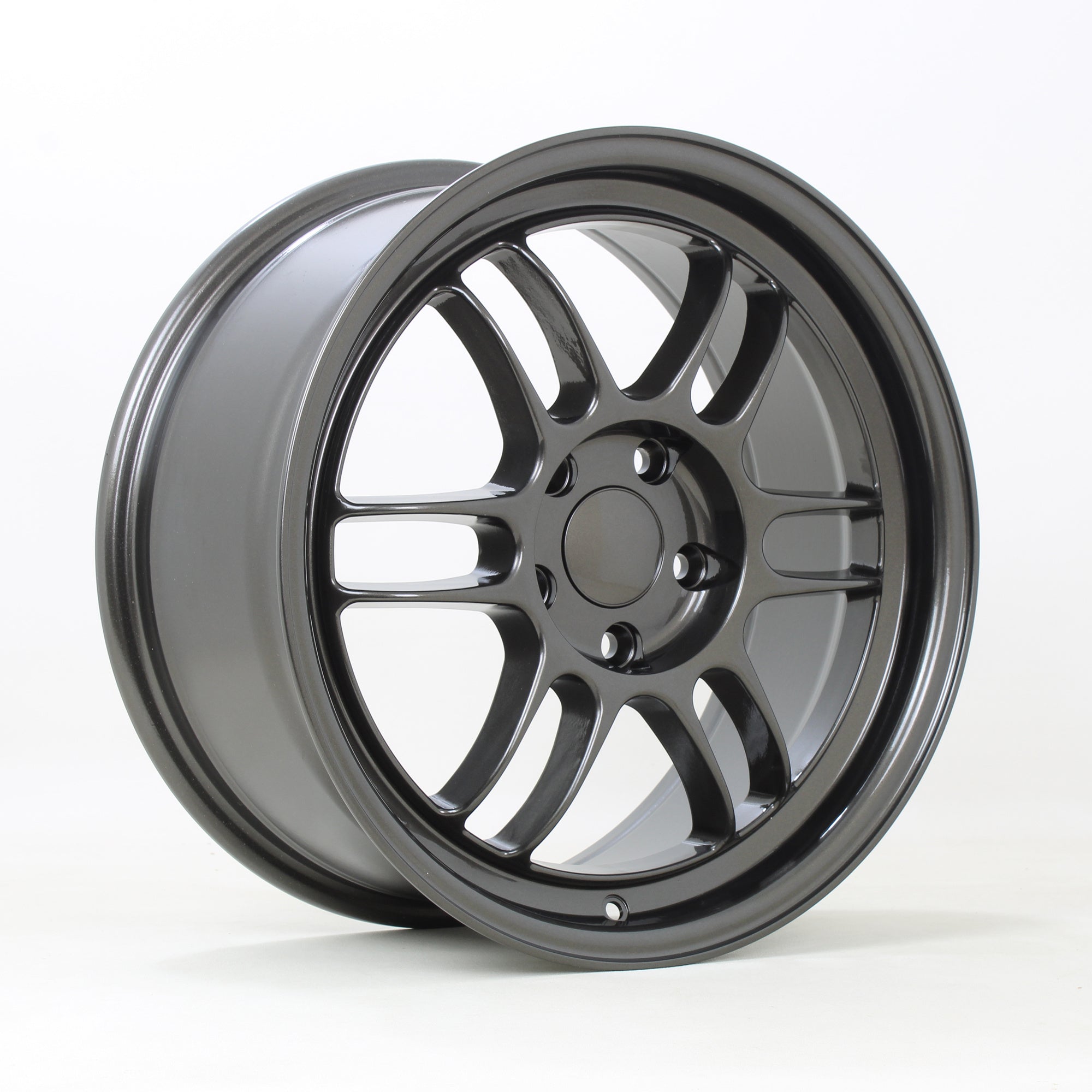 356 Wheels TFS3, 17 x 8 inch, 5x114 PCD, ET48 in Gunmetal, Single Wheel