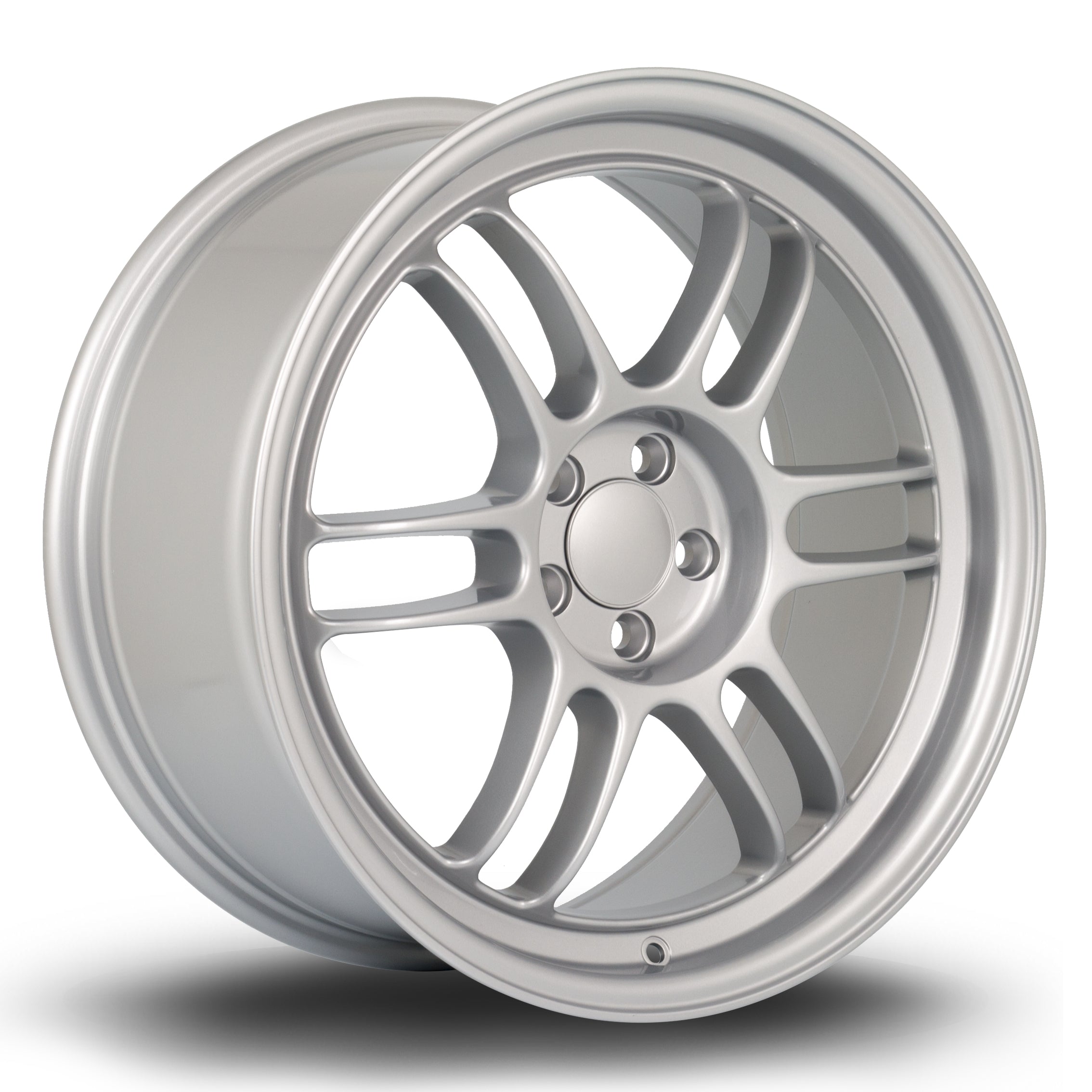 356 Wheels TFS3, 18 x 8.5 inch, 5x100 PCD, ET44 in Silver, Single Wheel